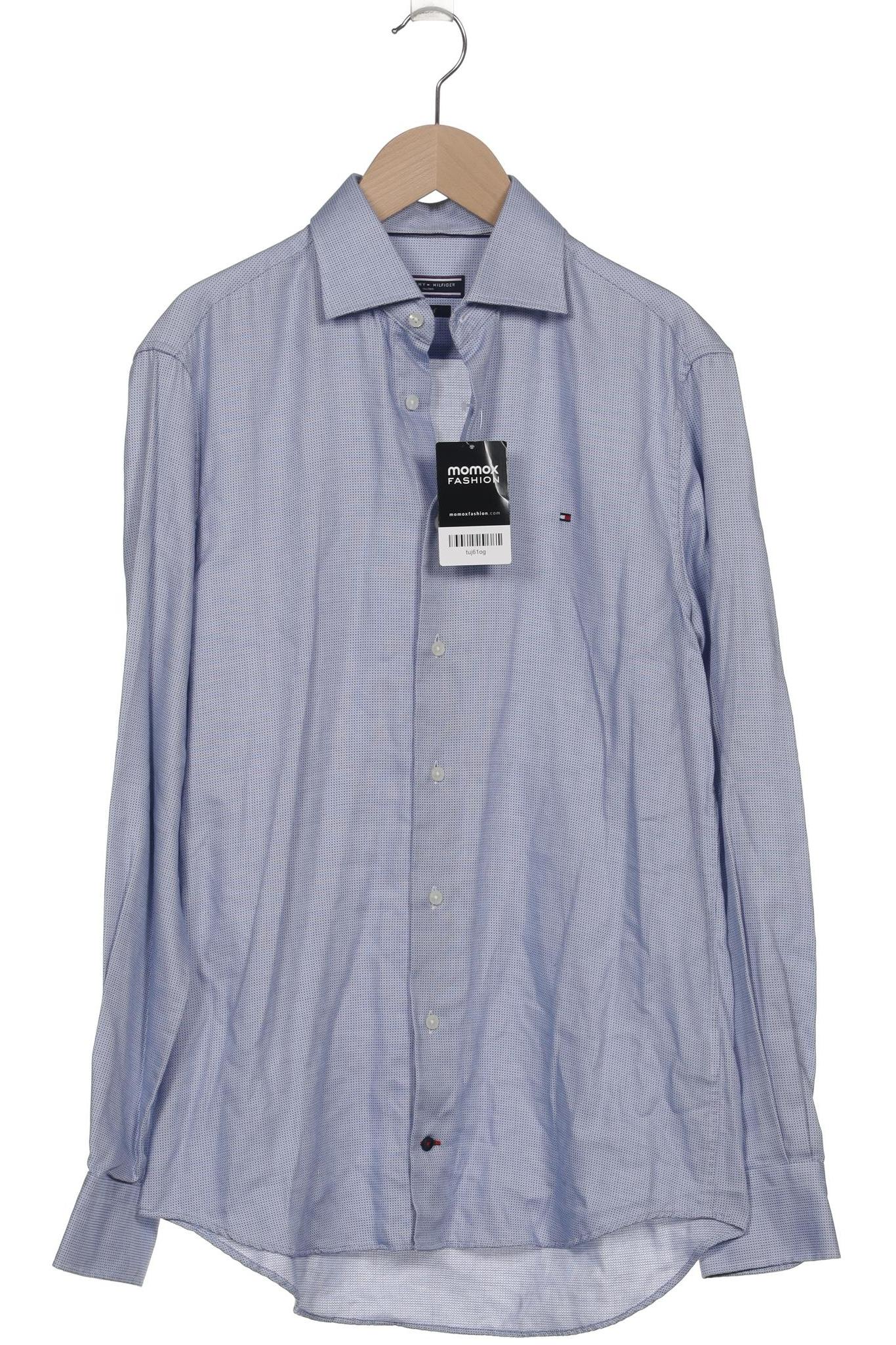 

Tommy Hilfiger Tailored Herren Hemd, blau, Gr. 44