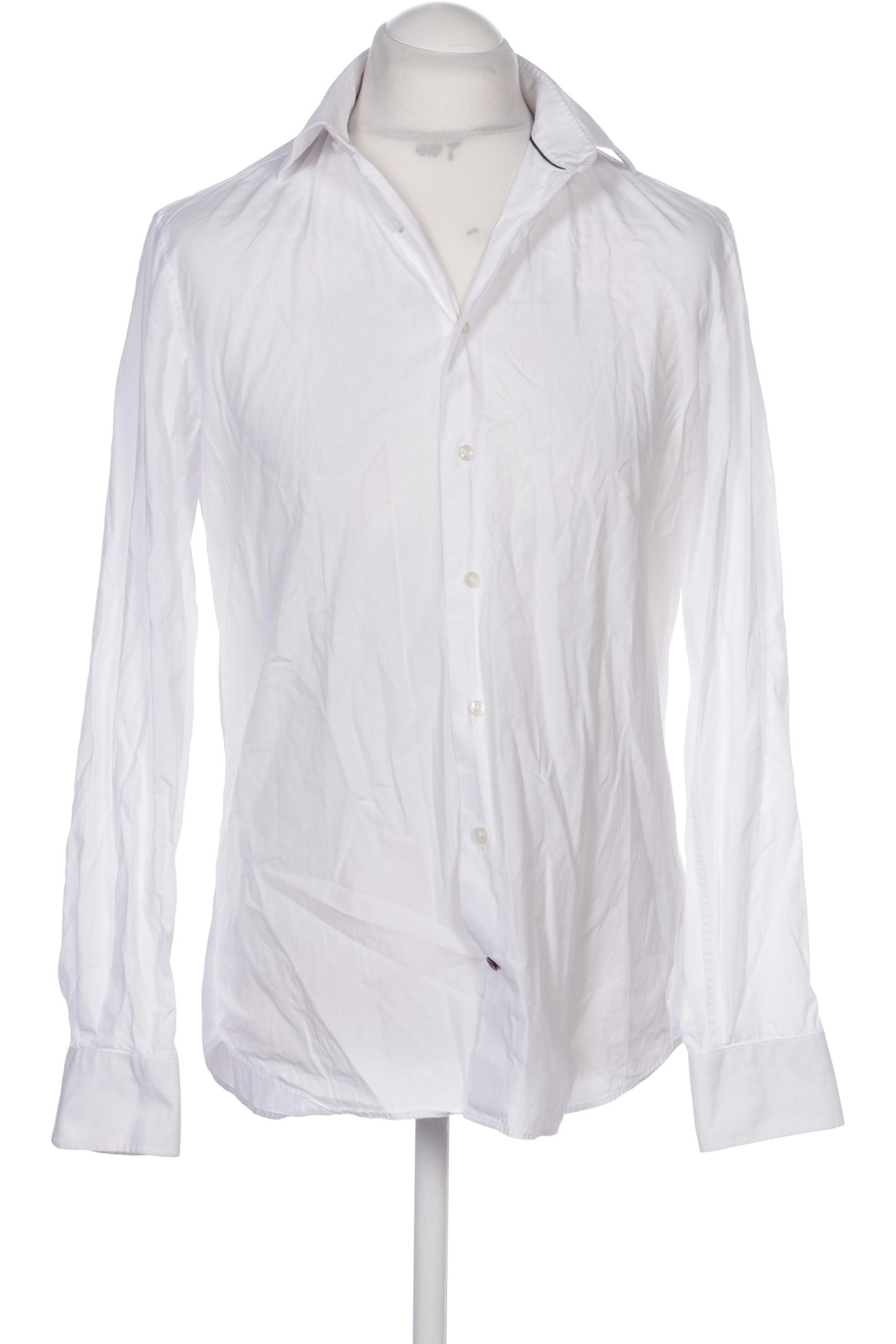 

Tommy Hilfiger Tailored Herren Hemd, weiß, Gr. 48