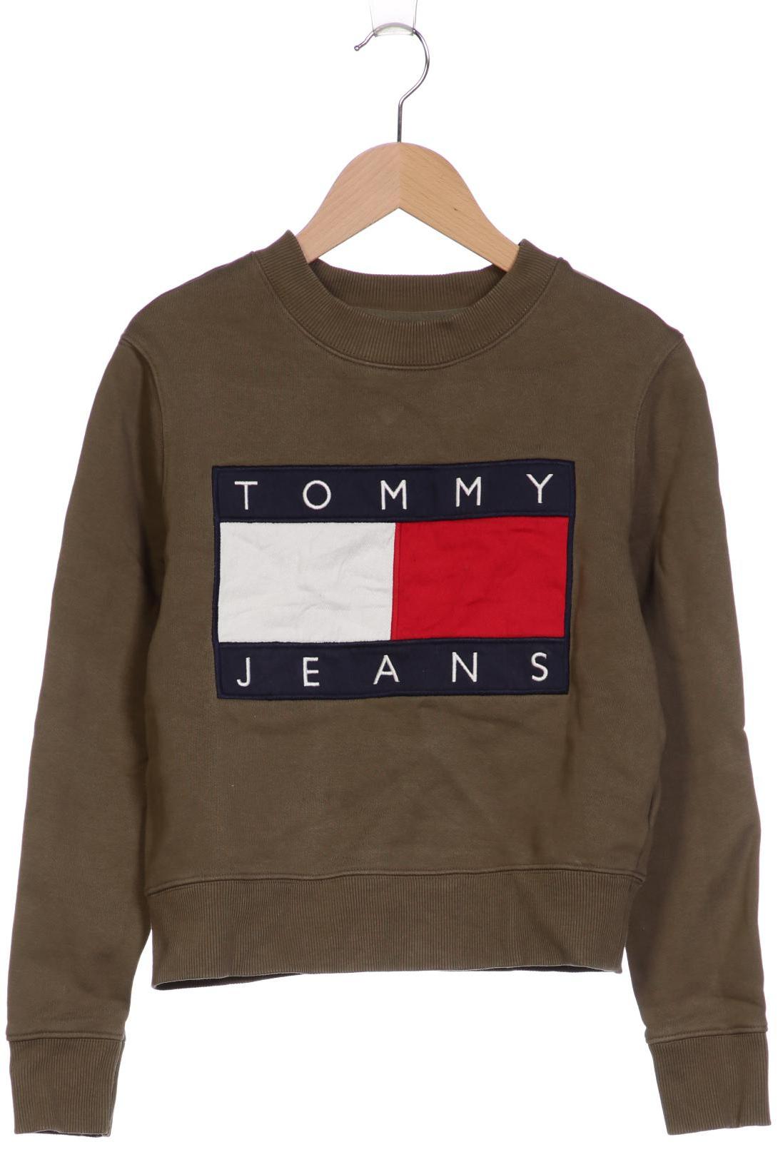 

Tommy Jeans Damen Sweatshirt, grün, Gr. 32