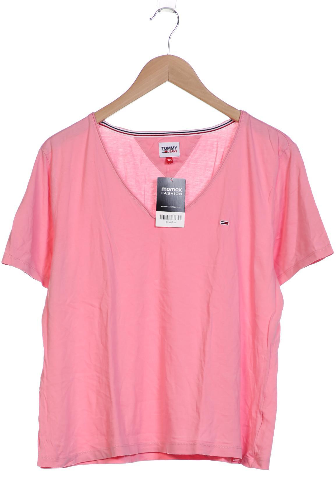 

Tommy Jeans Damen T-Shirt, pink, Gr. 46