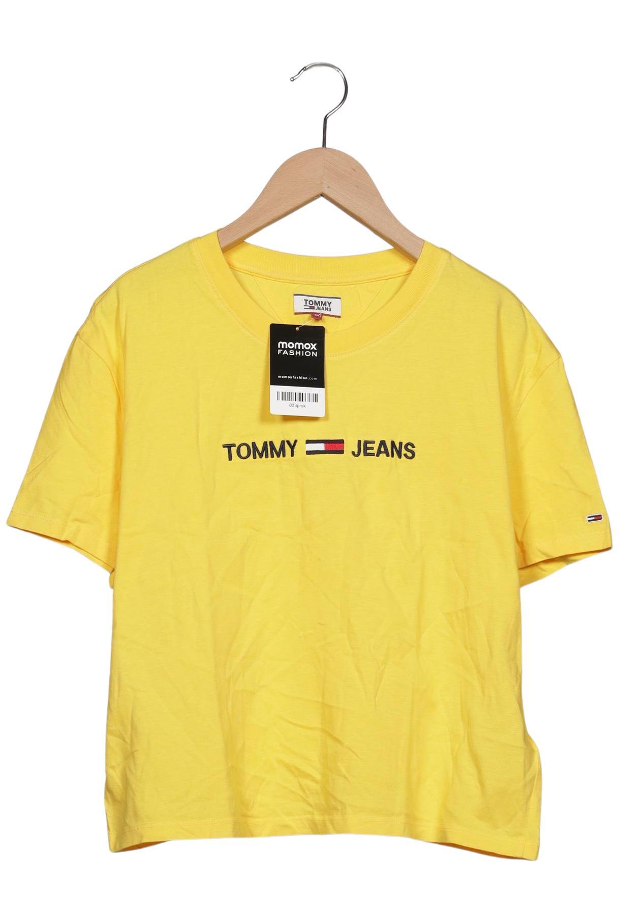 

Tommy Jeans Damen T-Shirt, gelb, Gr. 38
