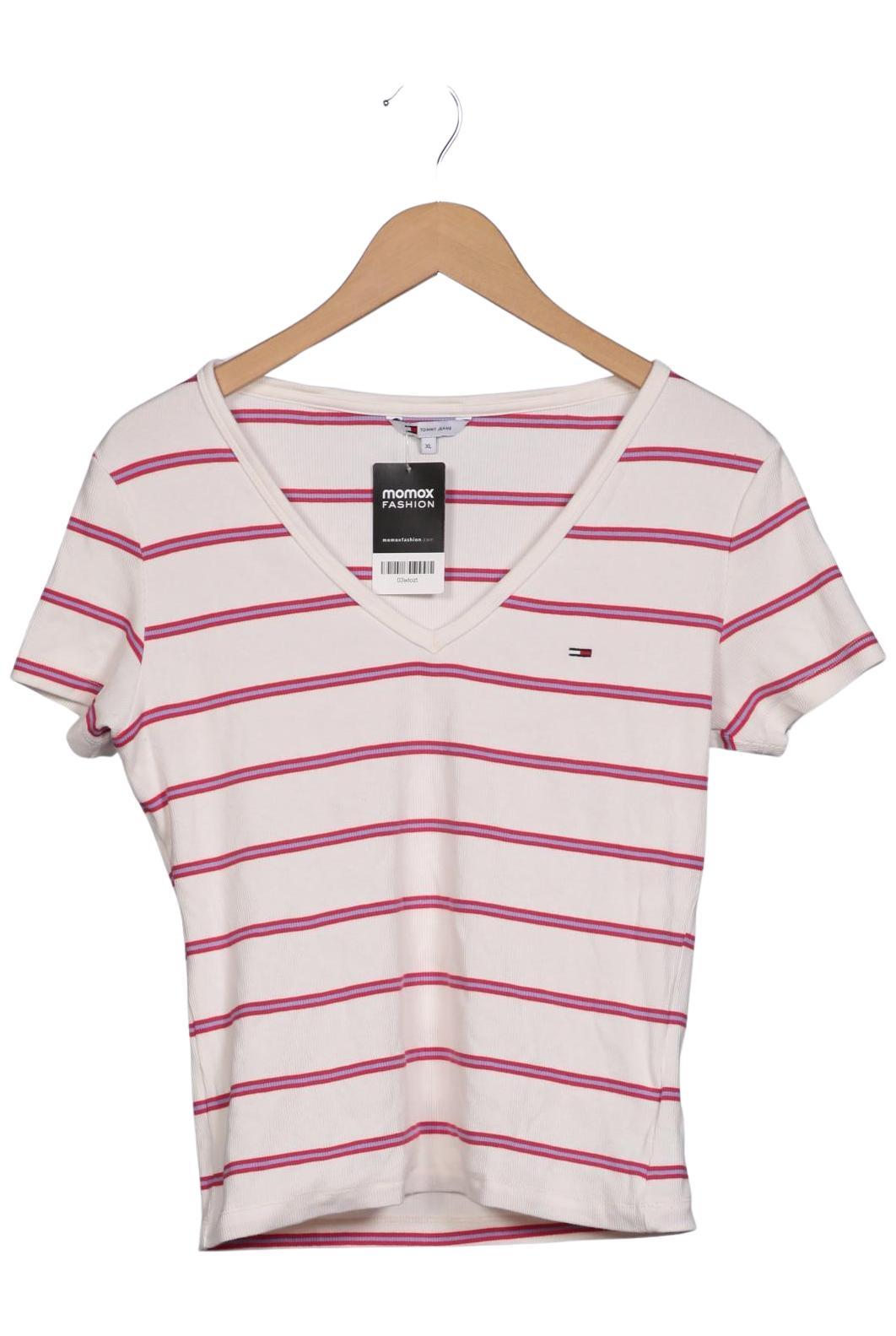 

Tommy Jeans Damen T-Shirt, mehrfarbig, Gr. 44