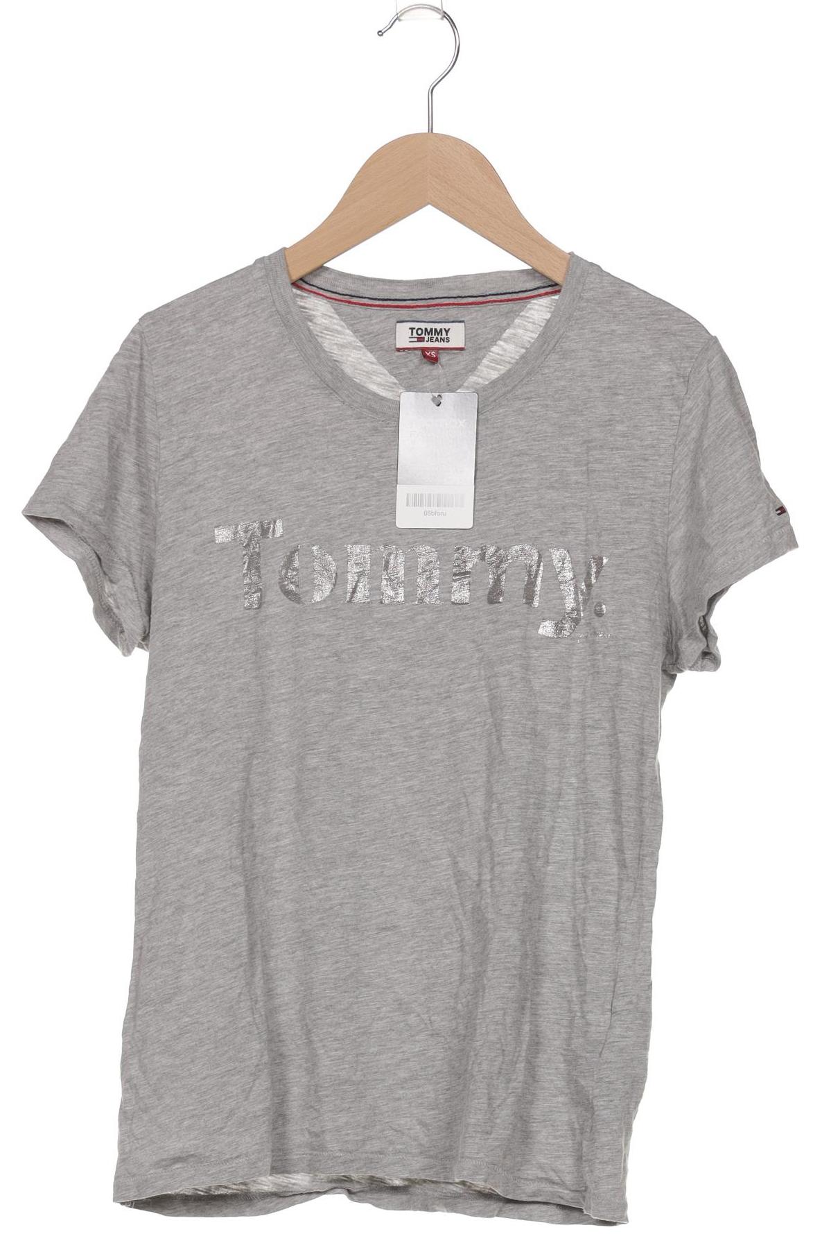 

Tommy Jeans Damen T-Shirt, grau, Gr. 34