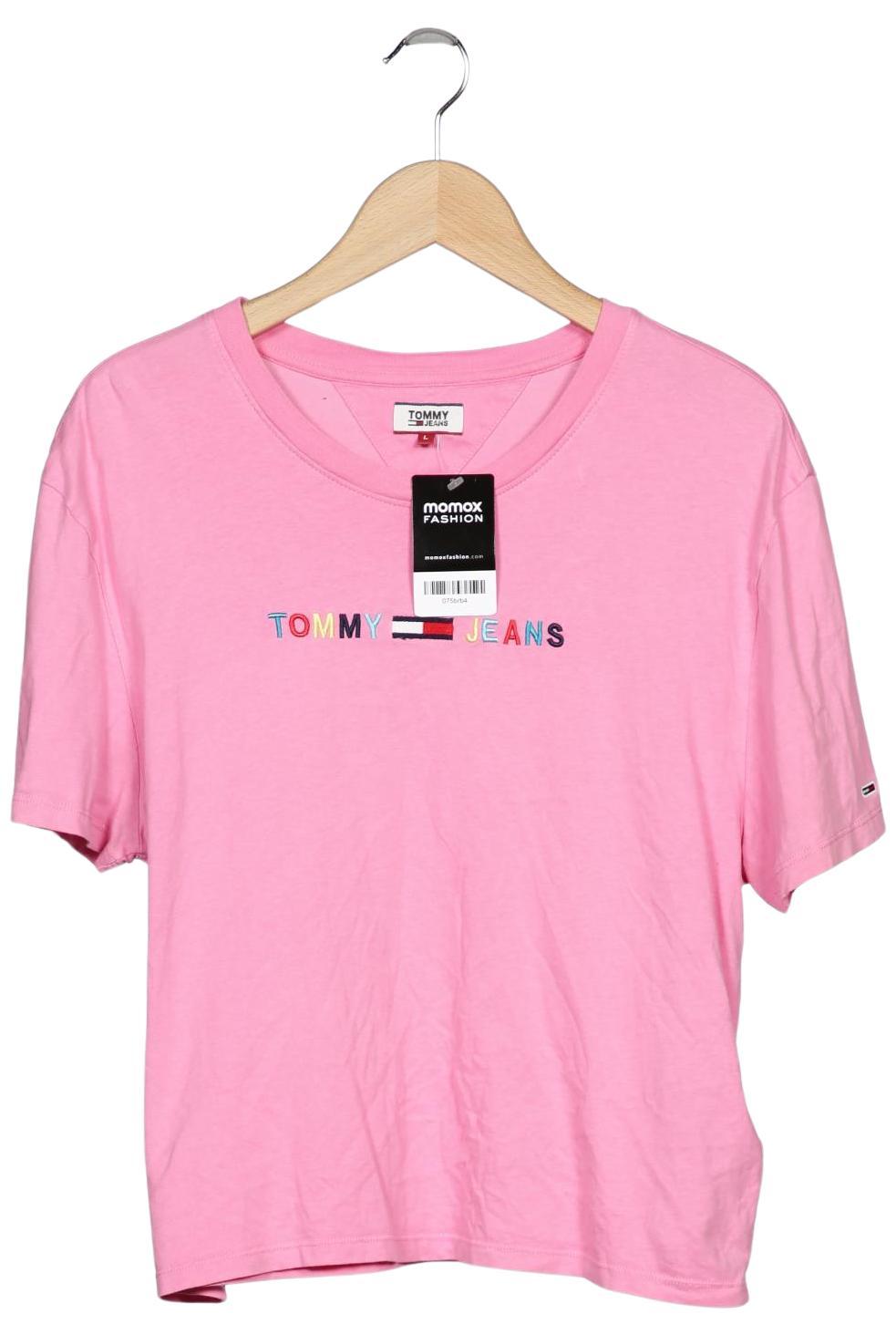 

Tommy Jeans Damen T-Shirt, pink, Gr. 42