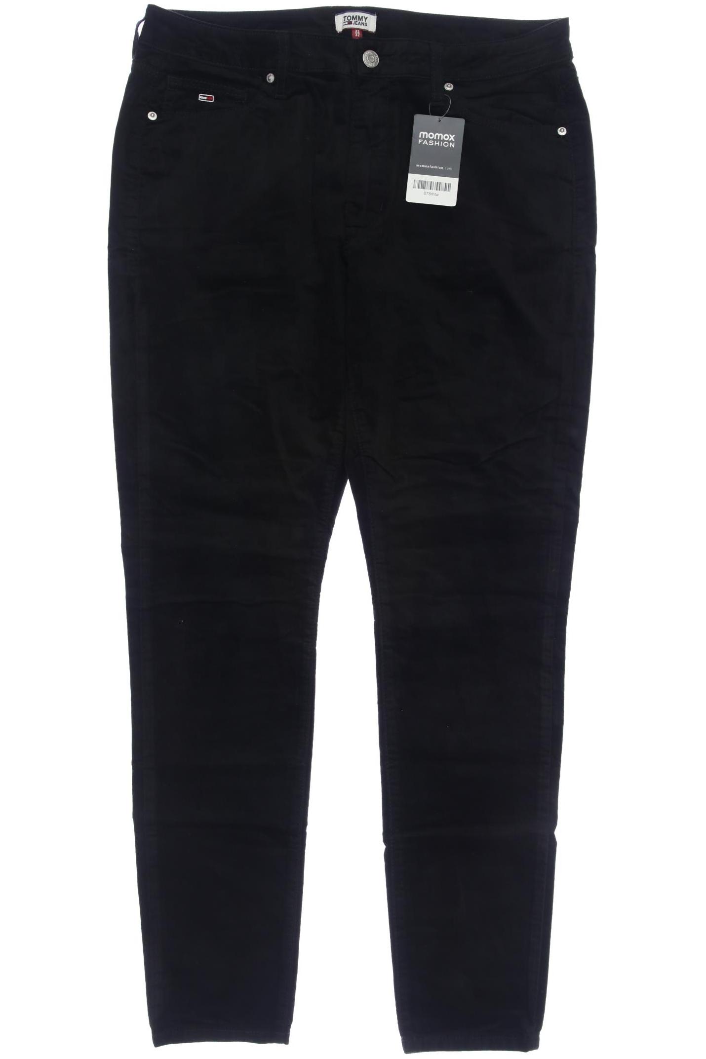

Tommy Jeans Damen Stoffhose, schwarz, Gr. 32