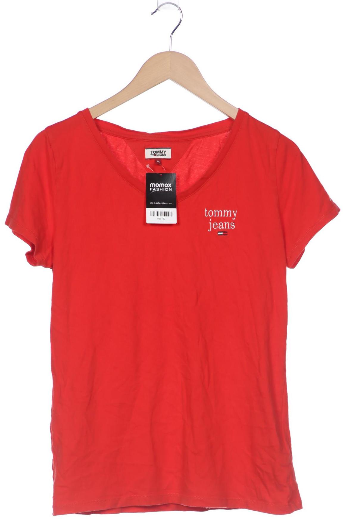 

Tommy Jeans Damen T-Shirt, rot, Gr. 38