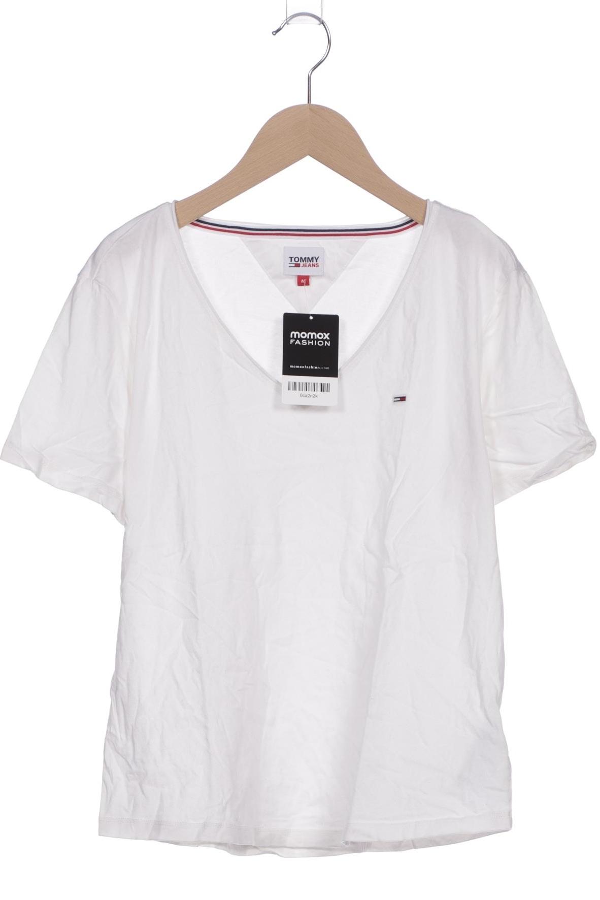 

Tommy Jeans Damen T-Shirt, weiß, Gr. 38