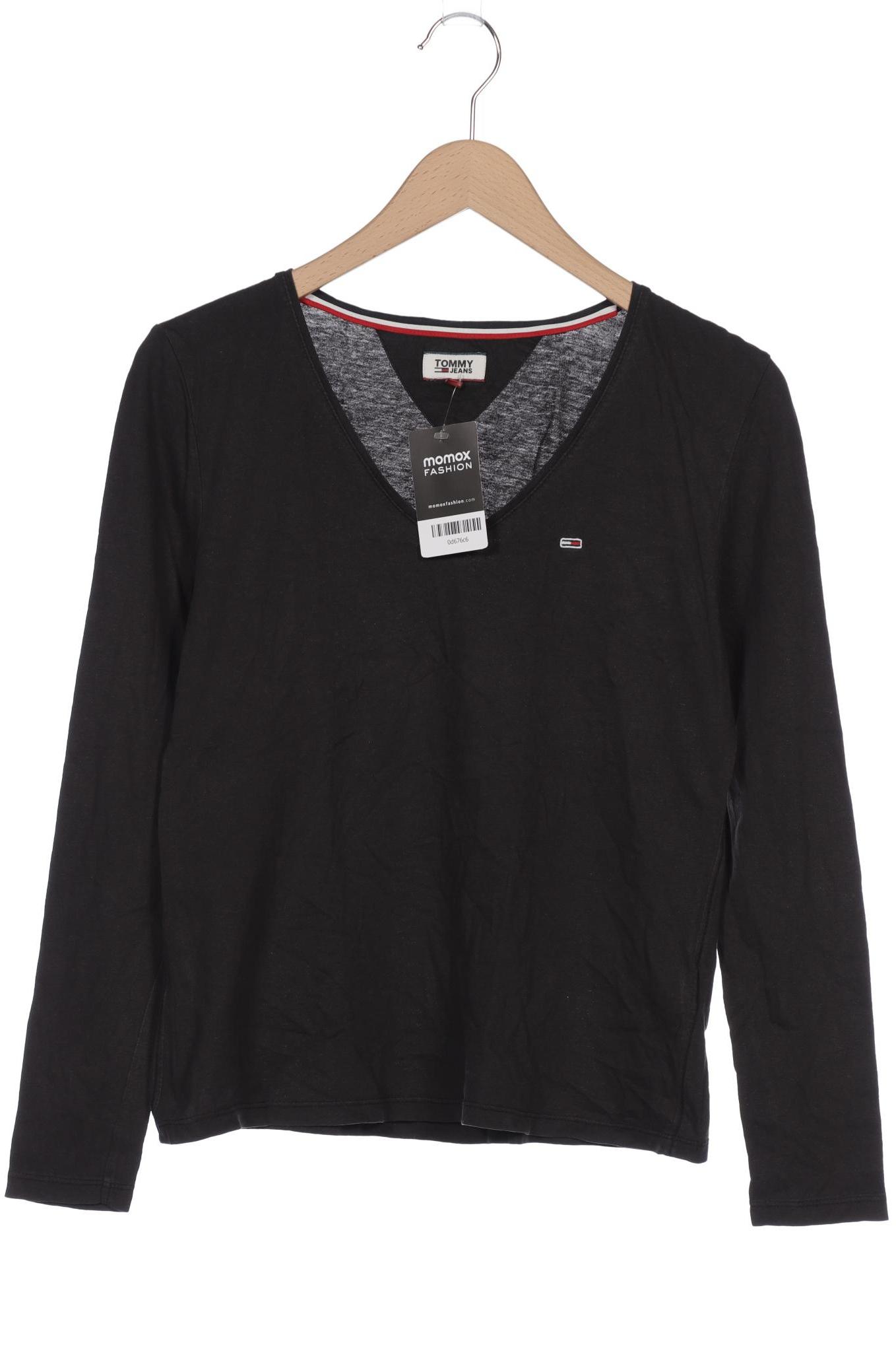 

Tommy Jeans Damen Langarmshirt, grau, Gr. 36