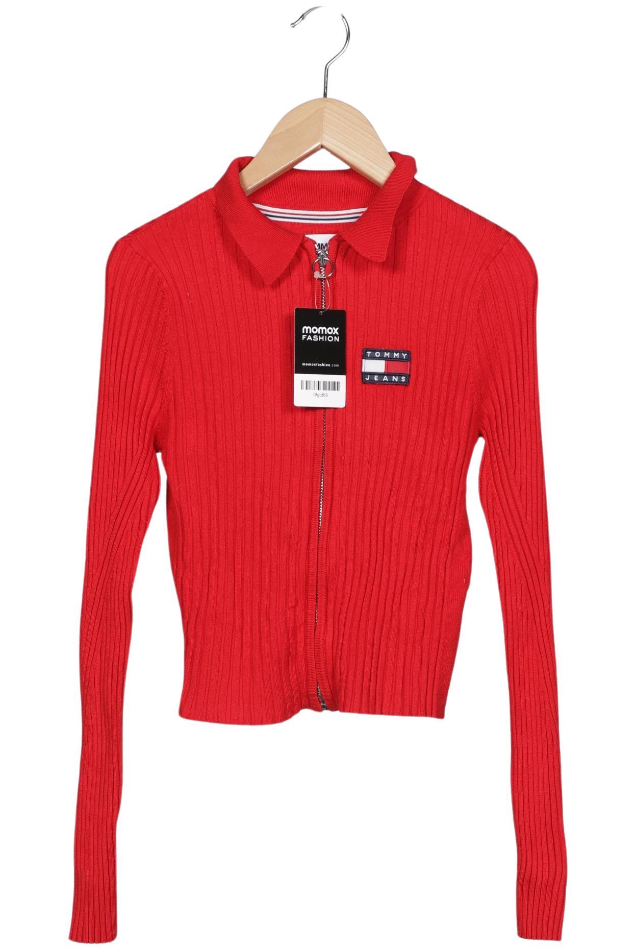 

Tommy Jeans Damen Strickjacke, rot, Gr. 36
