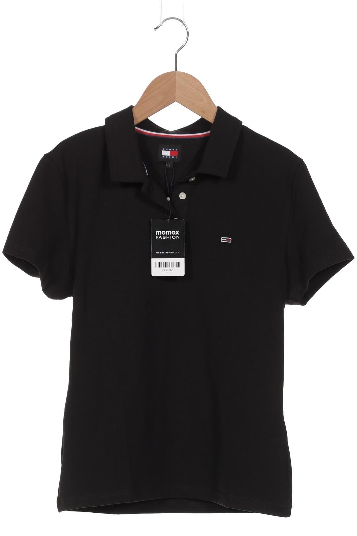 

Tommy Jeans Damen Poloshirt, schwarz, Gr. 42