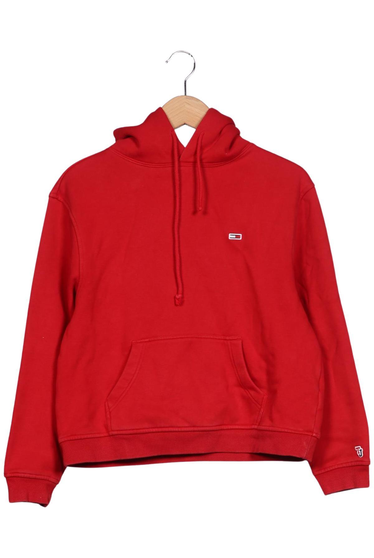 

Tommy Jeans Damen Kapuzenpullover, rot, Gr. 36