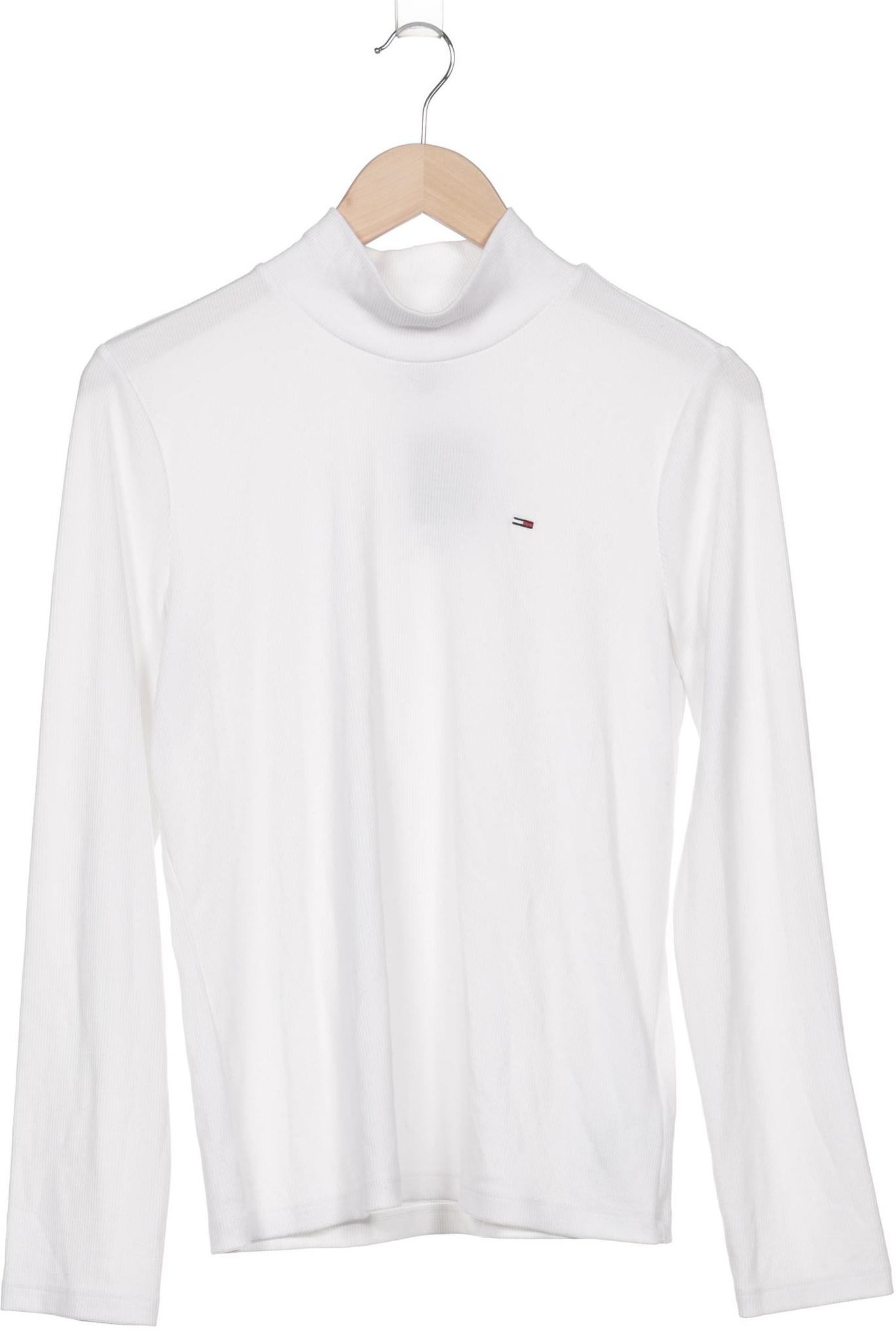 

Tommy Jeans Damen Langarmshirt, weiß, Gr. 42