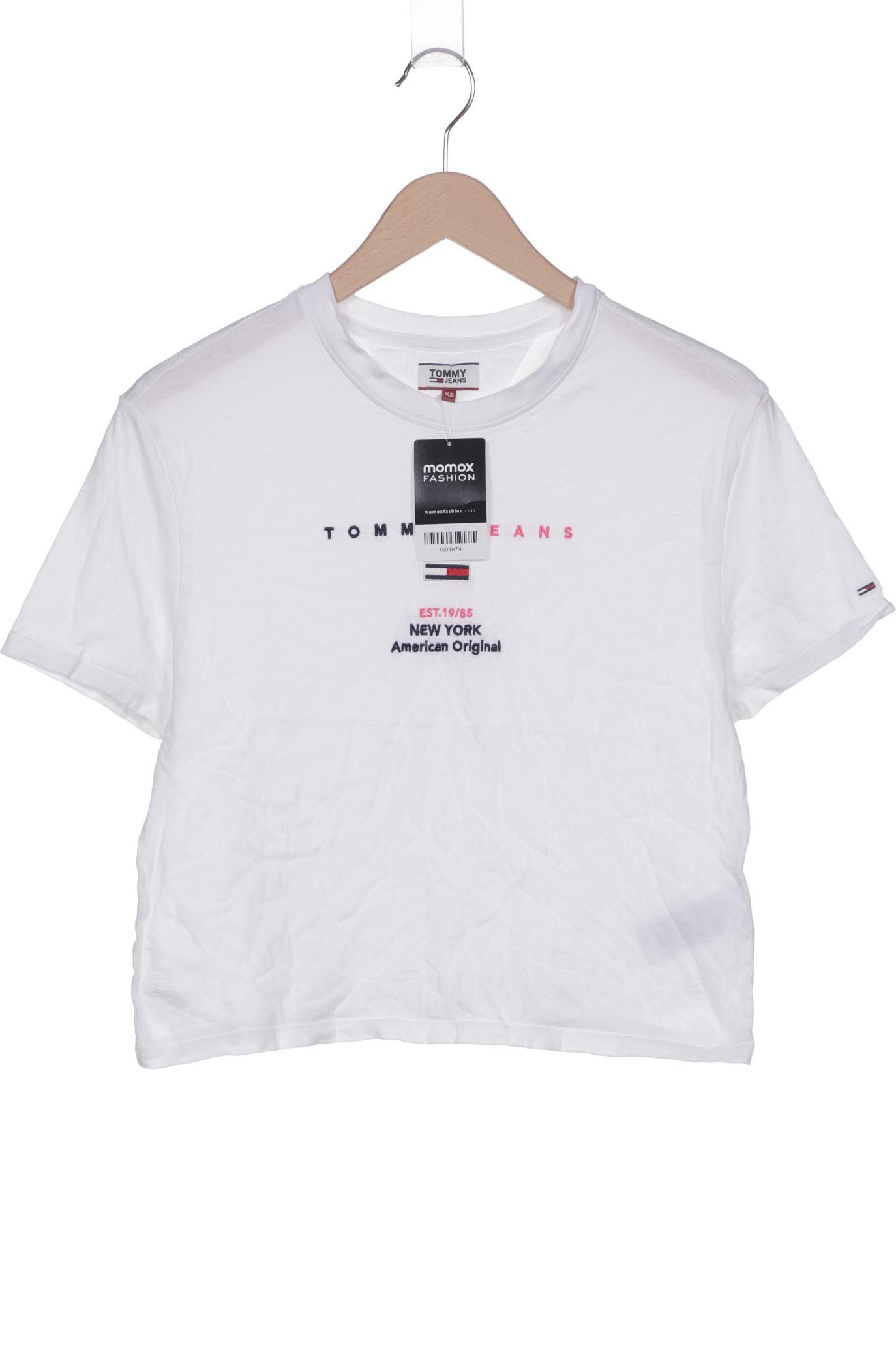 

Tommy Jeans Damen T-Shirt, weiß, Gr. 34