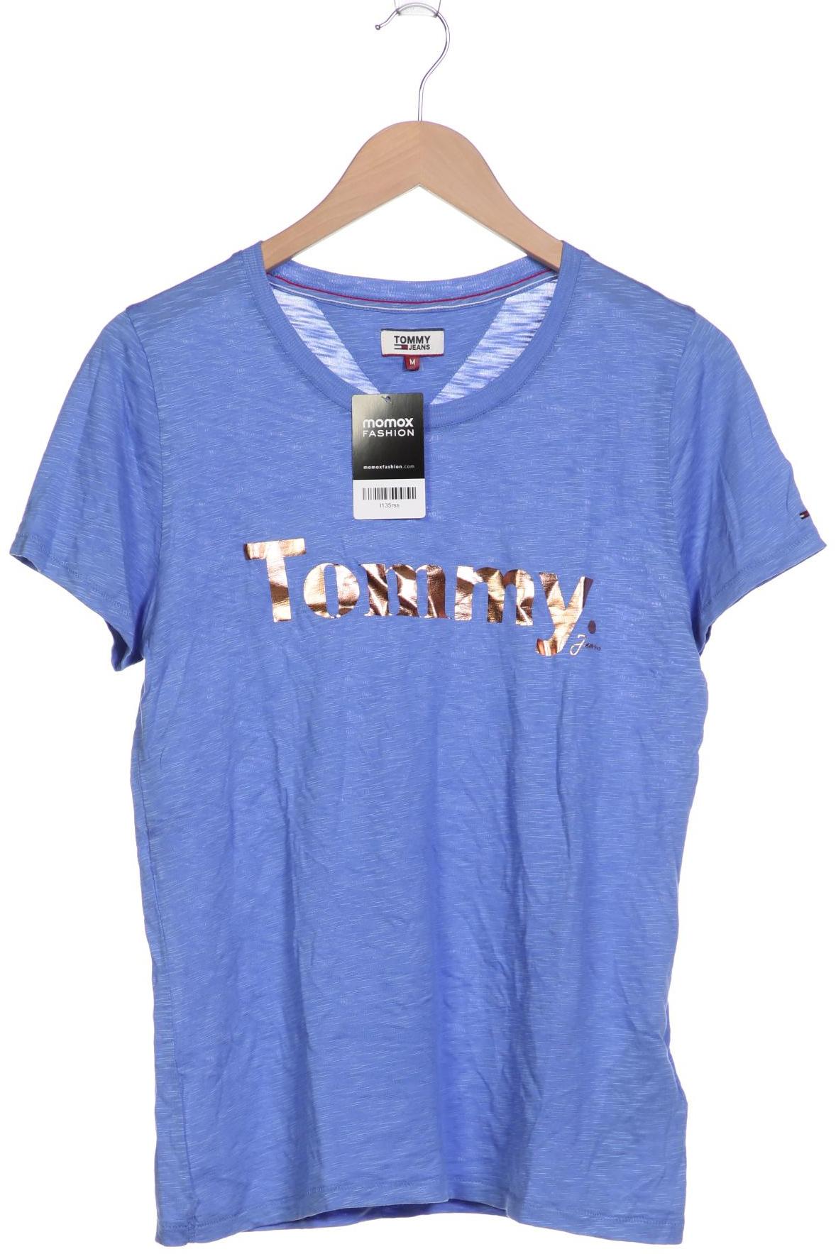 

Tommy Jeans Damen T-Shirt, blau, Gr. 38