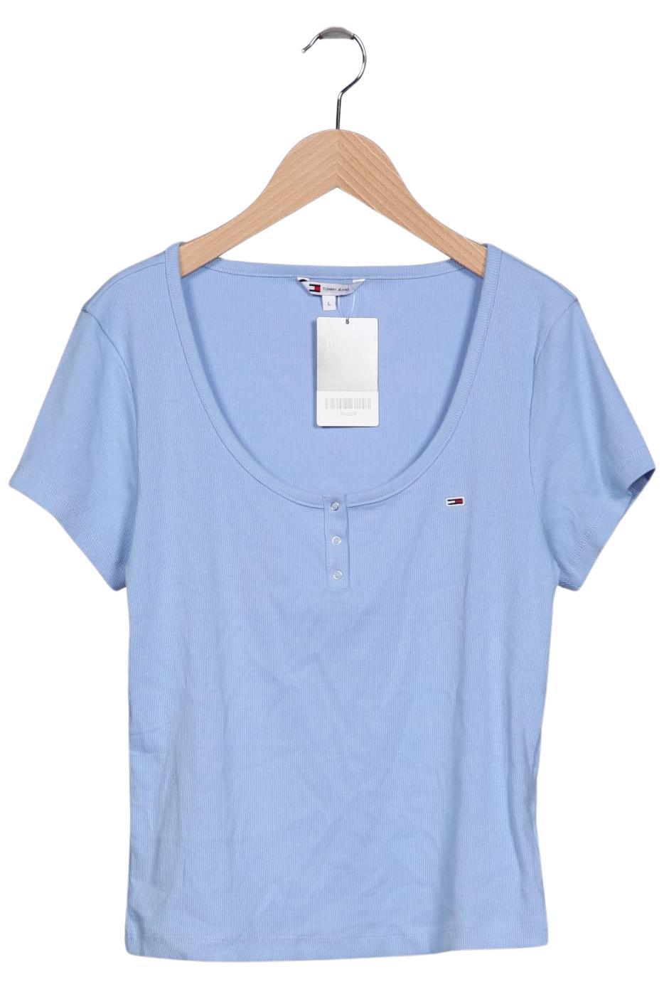 

Tommy Jeans Damen T-Shirt, blau, Gr. 42