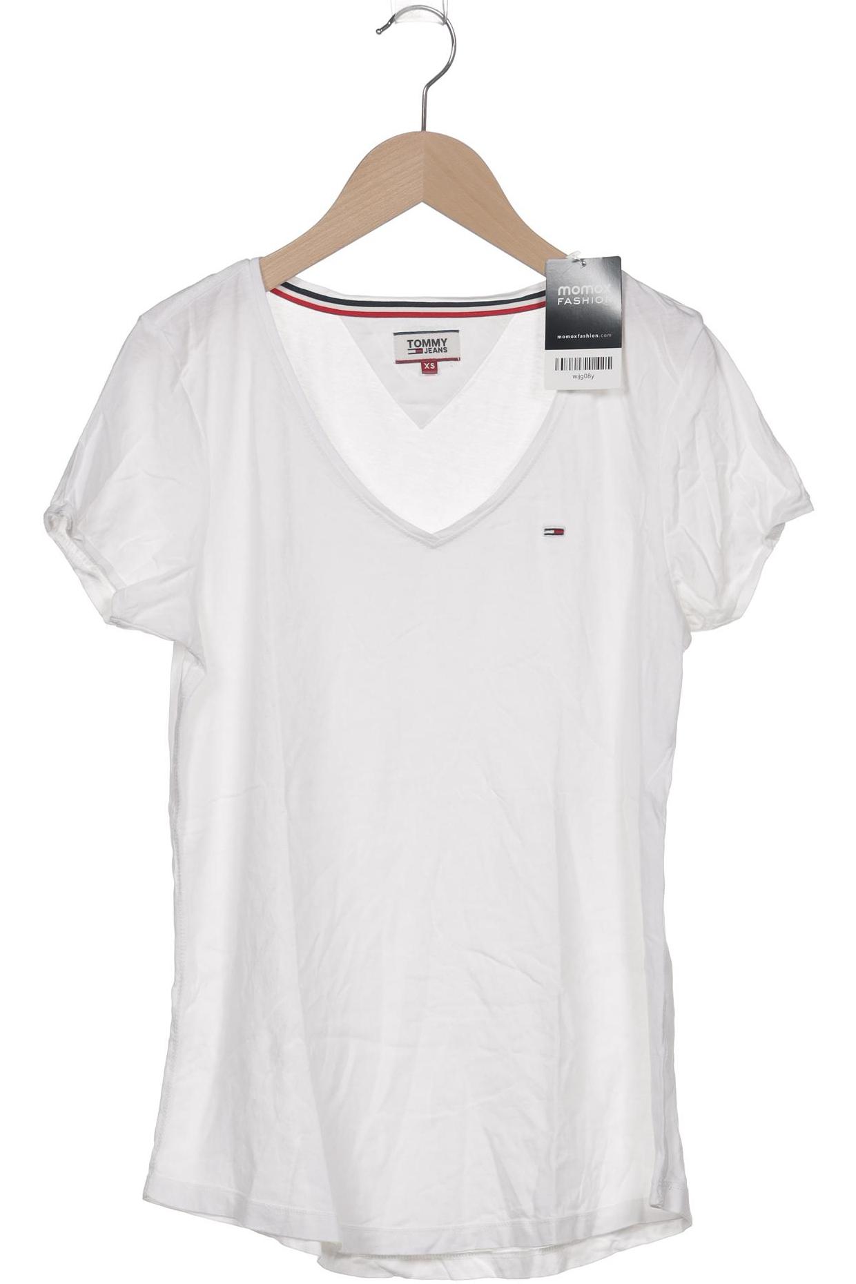 

Tommy Jeans Damen T-Shirt, weiß, Gr. 34