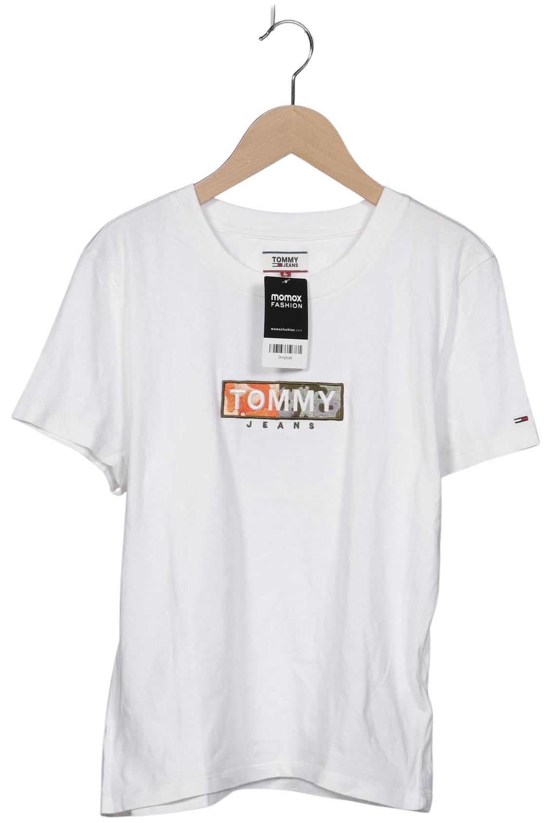 

Tommy Jeans Damen T-Shirt, weiß, Gr. 38