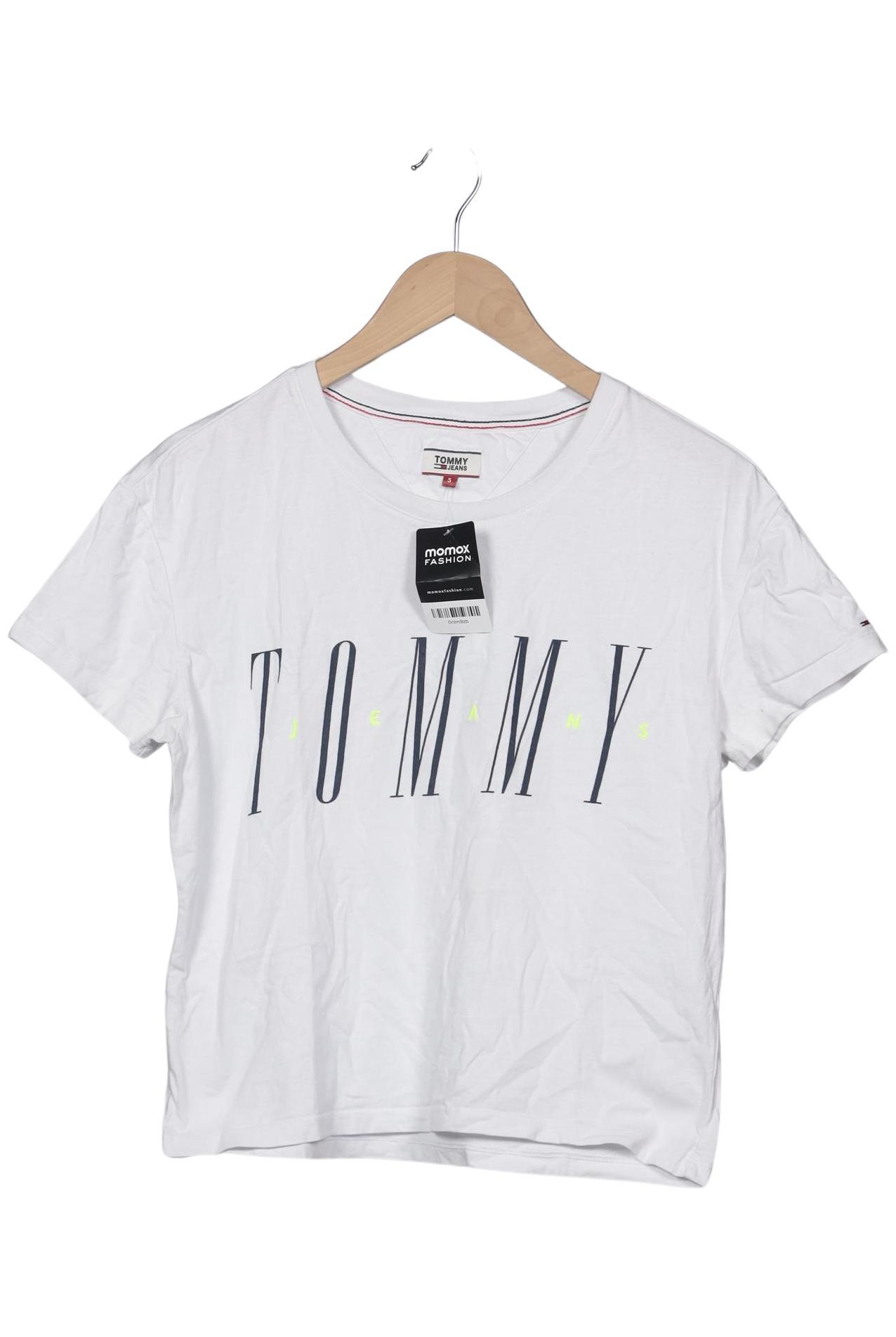 

Tommy Jeans Damen T-Shirt, weiß, Gr. 36