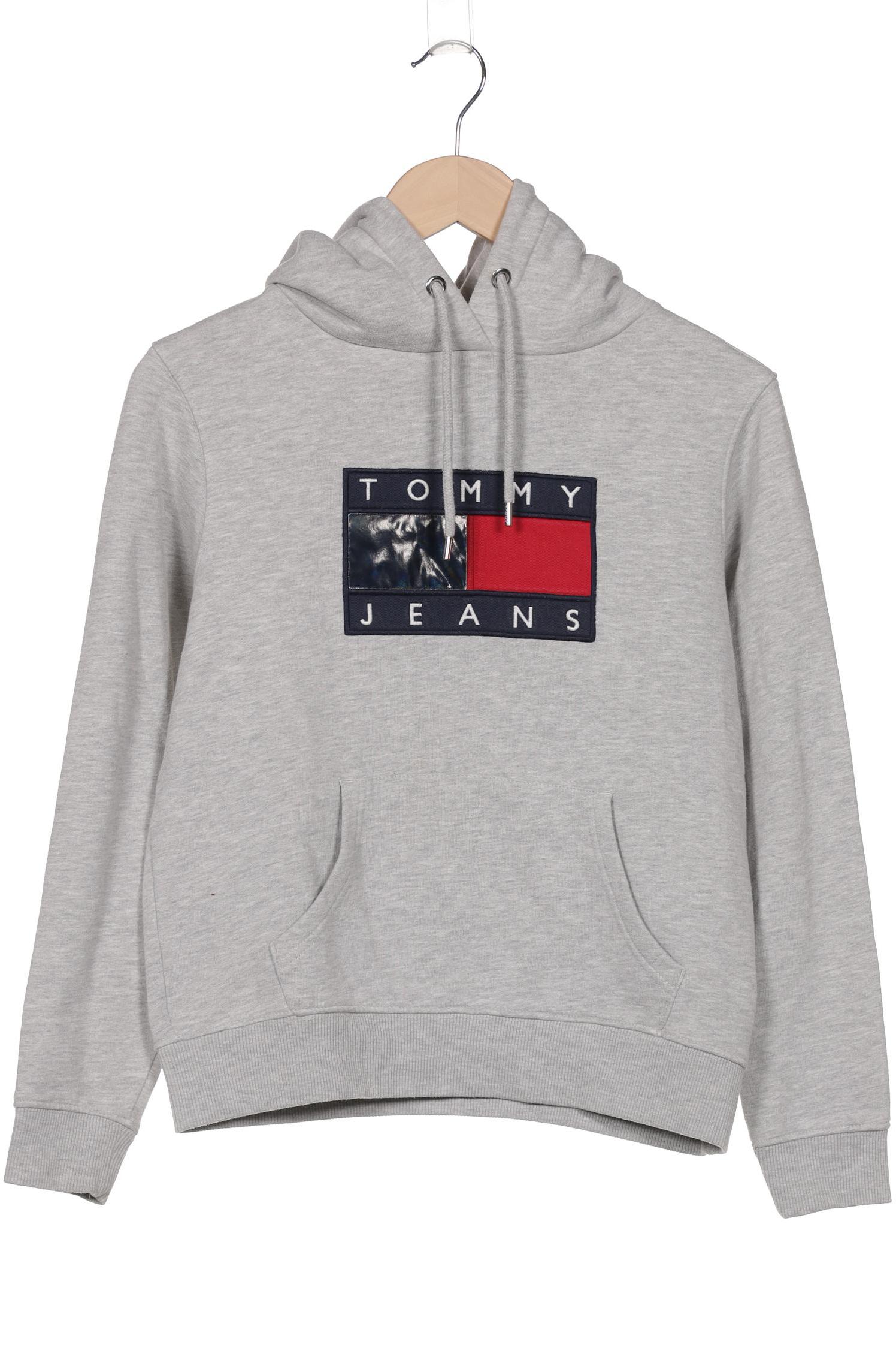 

Tommy Jeans Damen Kapuzenpullover, grau, Gr. 34