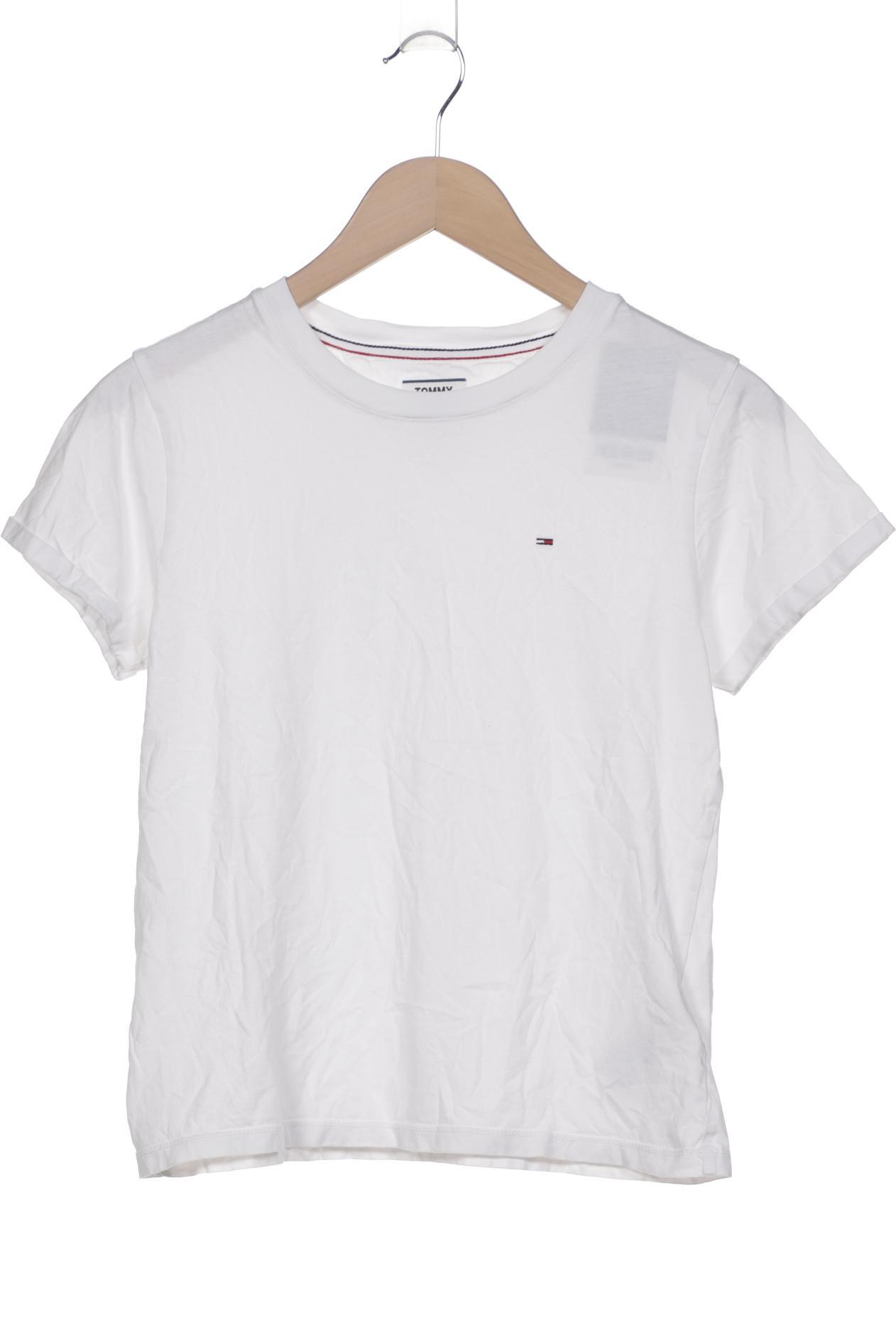 

Tommy Jeans Damen T-Shirt, weiß, Gr. 36