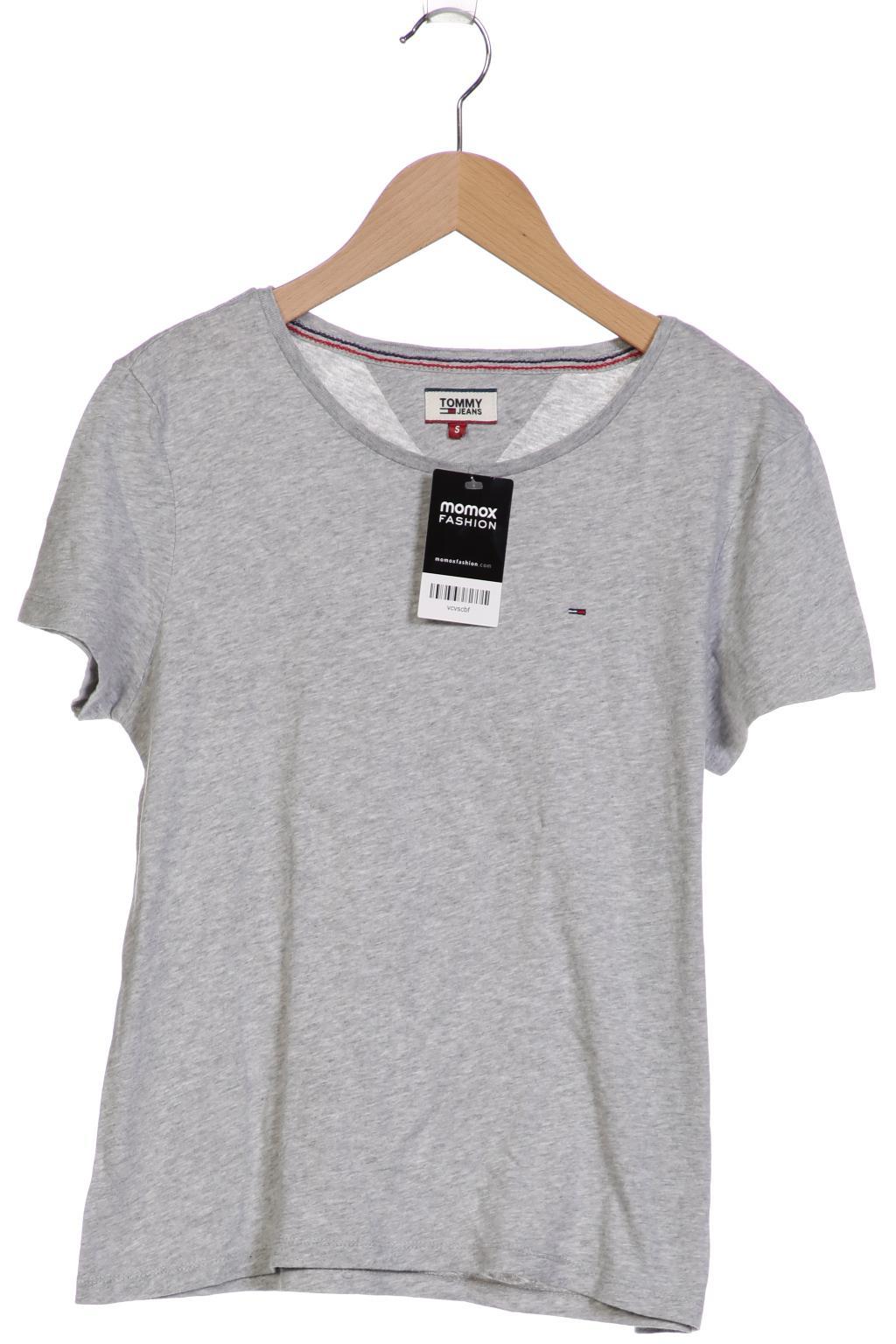 

Tommy Jeans Damen T-Shirt, grau, Gr. 36
