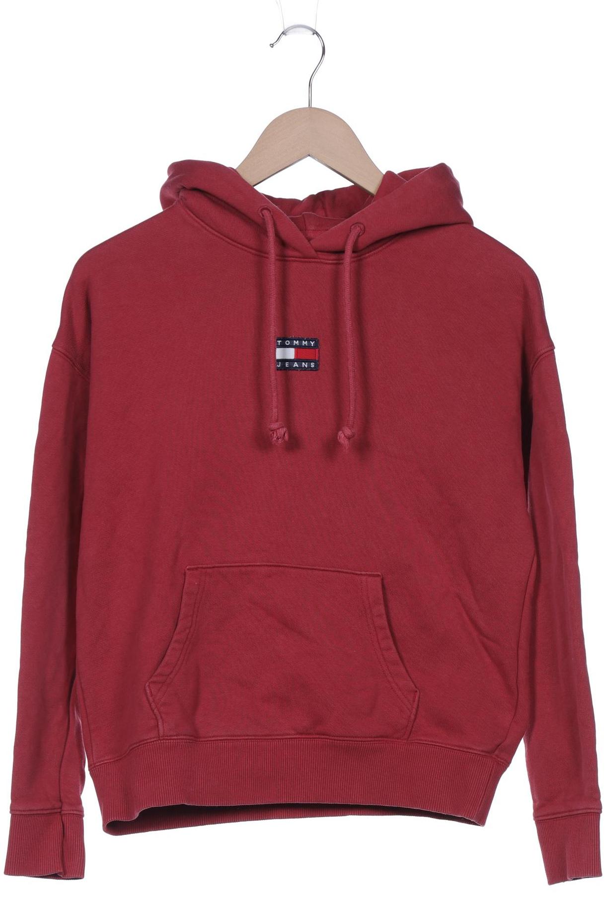 

Tommy Jeans Damen Kapuzenpullover, rot, Gr. 34