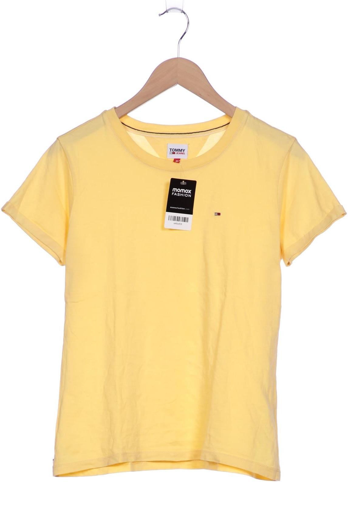 

Tommy Jeans Damen T-Shirt, gelb, Gr. 38