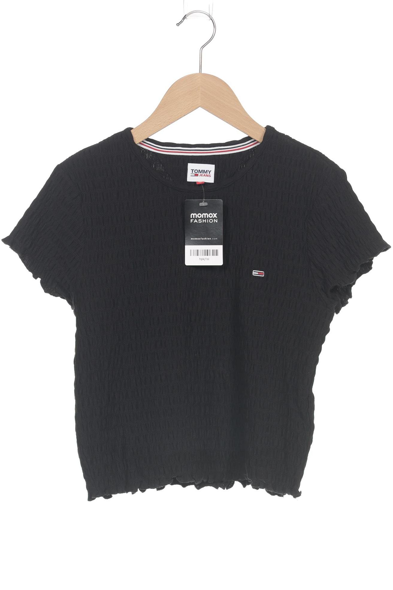 

Tommy Jeans Damen T-Shirt, schwarz, Gr. 38