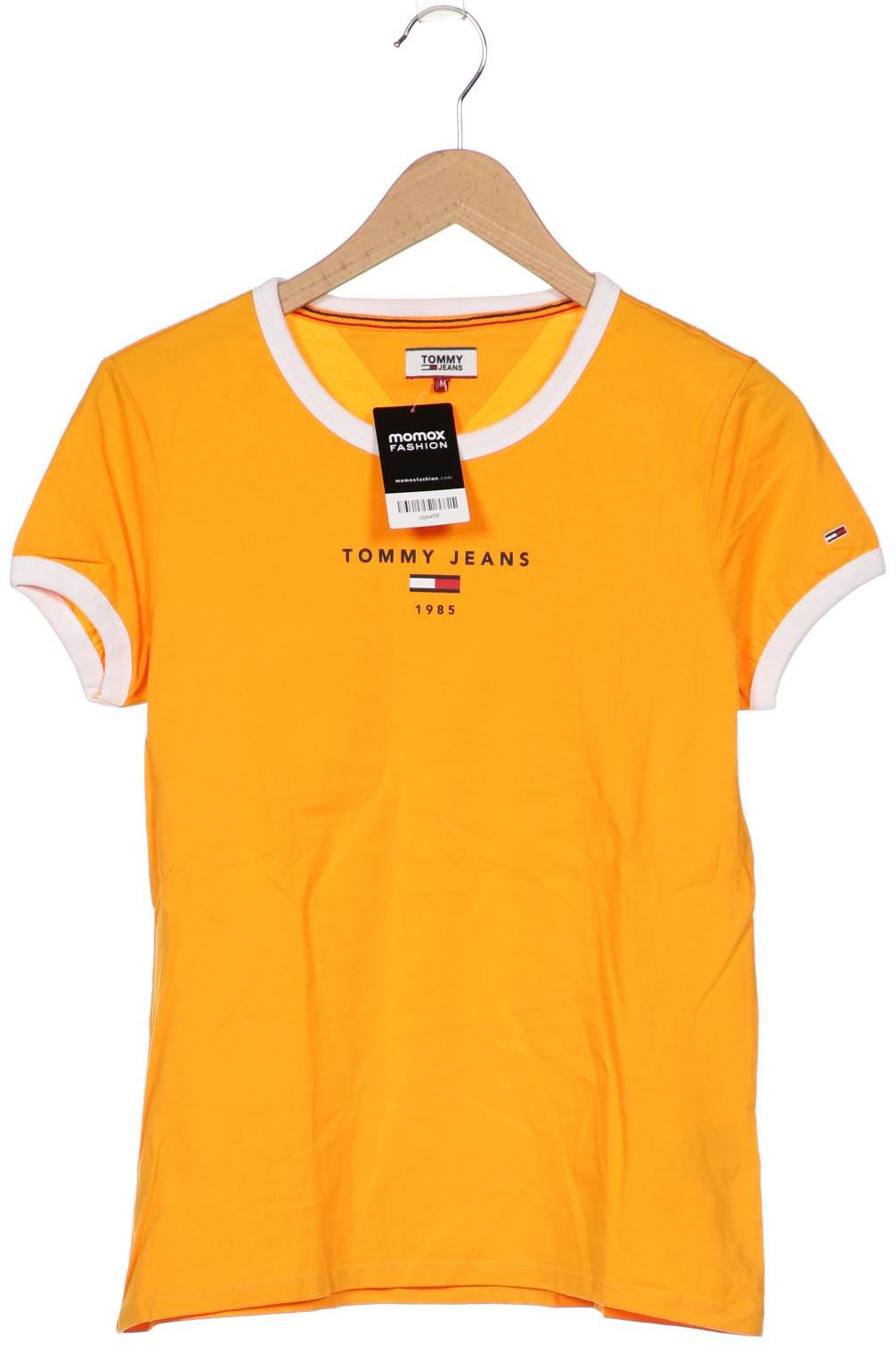 

Tommy Jeans Damen T-Shirt, gelb, Gr. 38