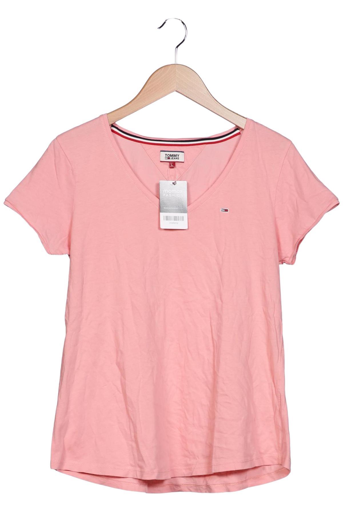

Tommy Jeans Damen T-Shirt, pink, Gr. 42