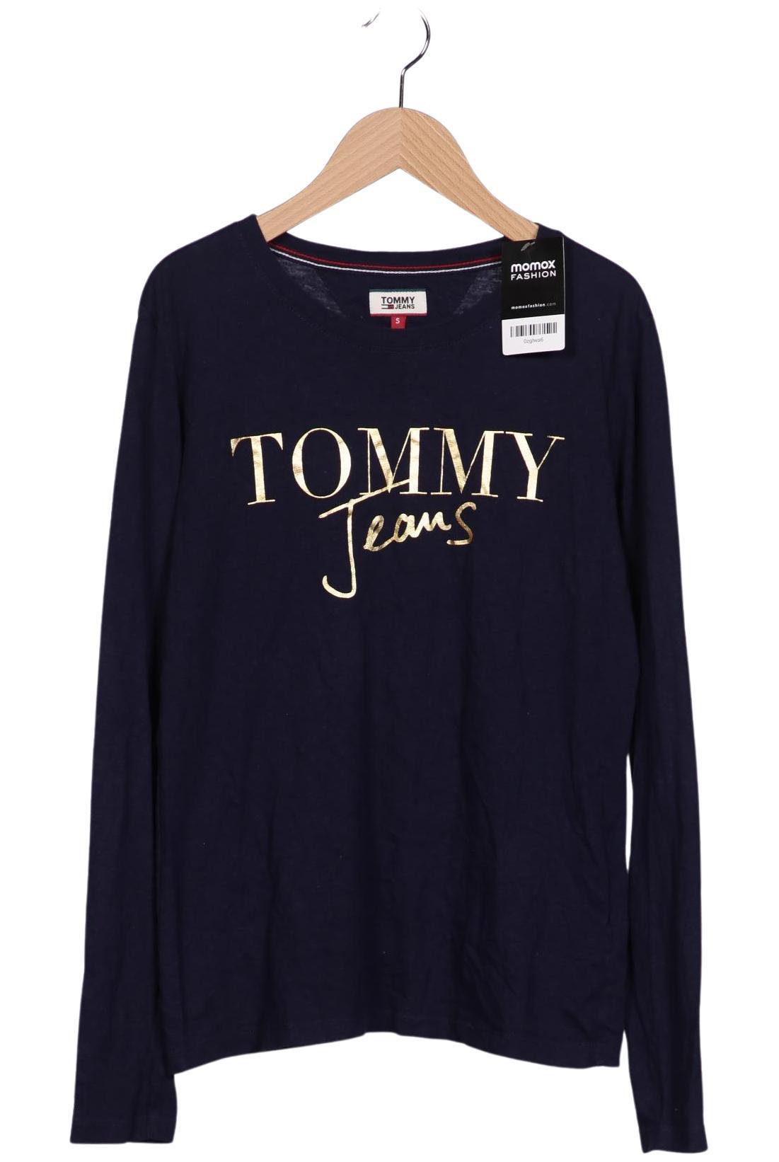

Tommy Jeans Damen Langarmshirt, marineblau, Gr. 36