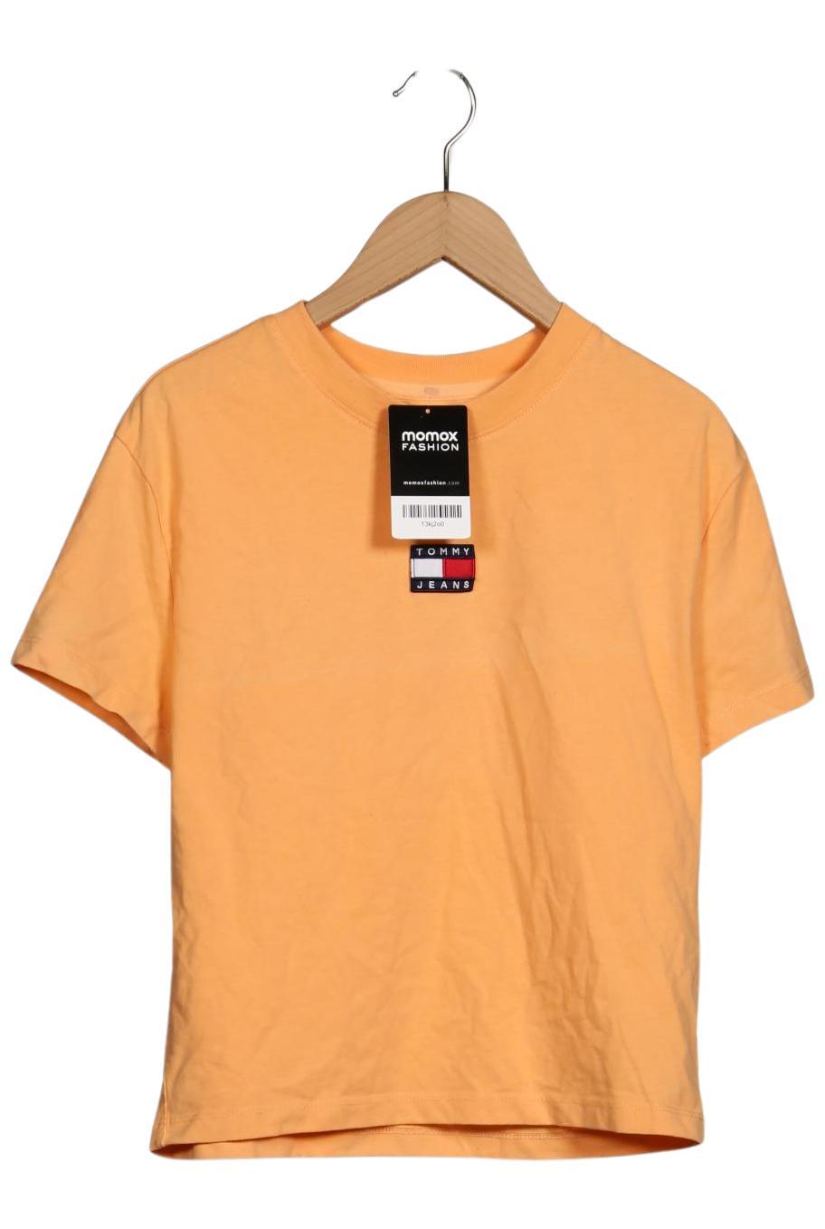 

Tommy Jeans Damen T-Shirt, orange, Gr. 34