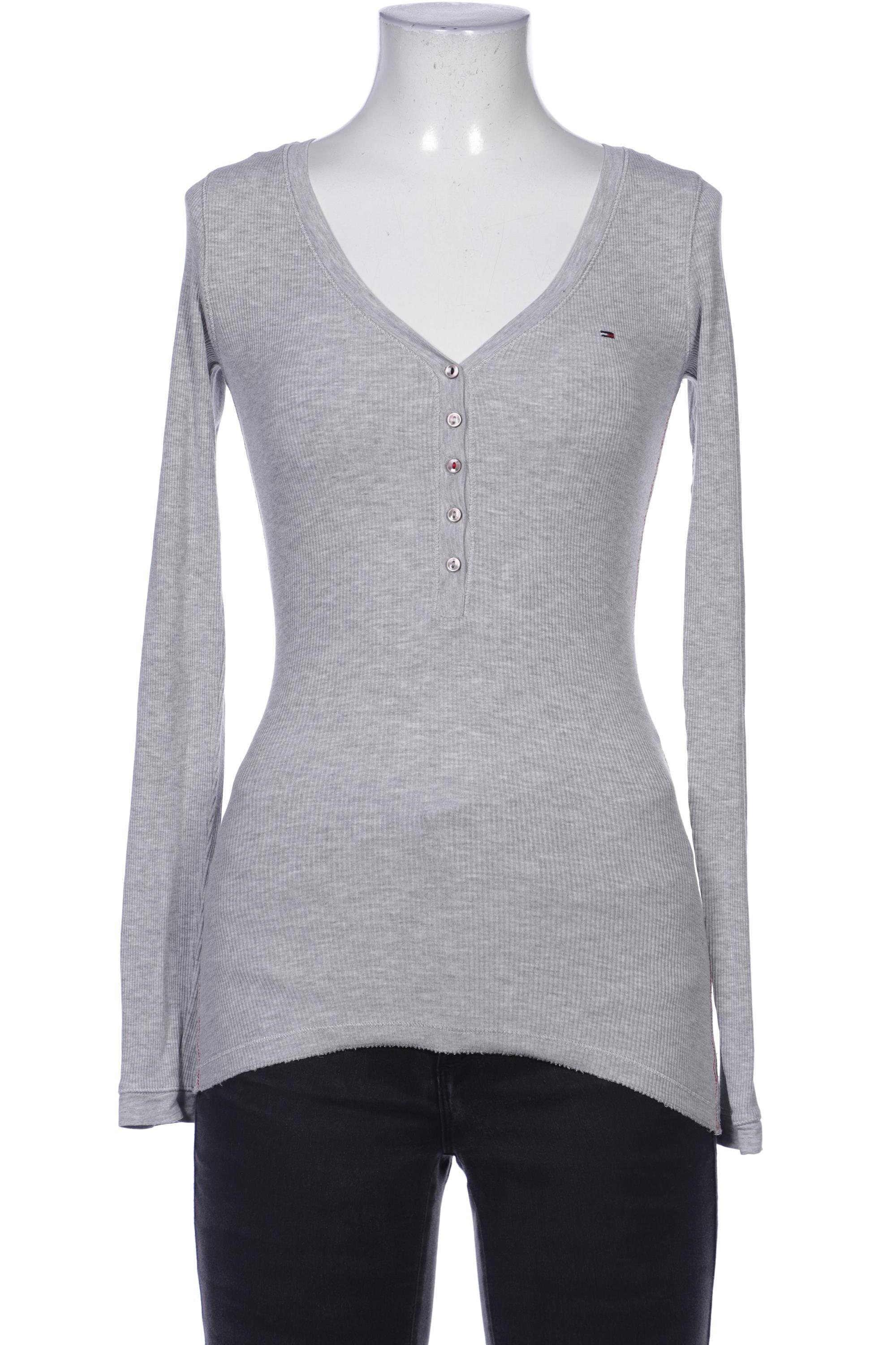 

Tommy Jeans Damen Langarmshirt, grau, Gr. 34