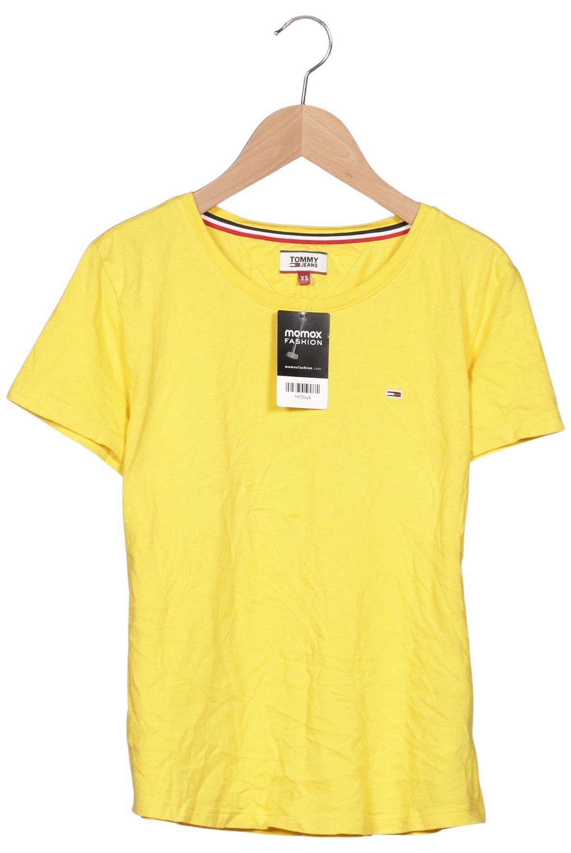 

Tommy Jeans Damen T-Shirt, gelb, Gr. 34