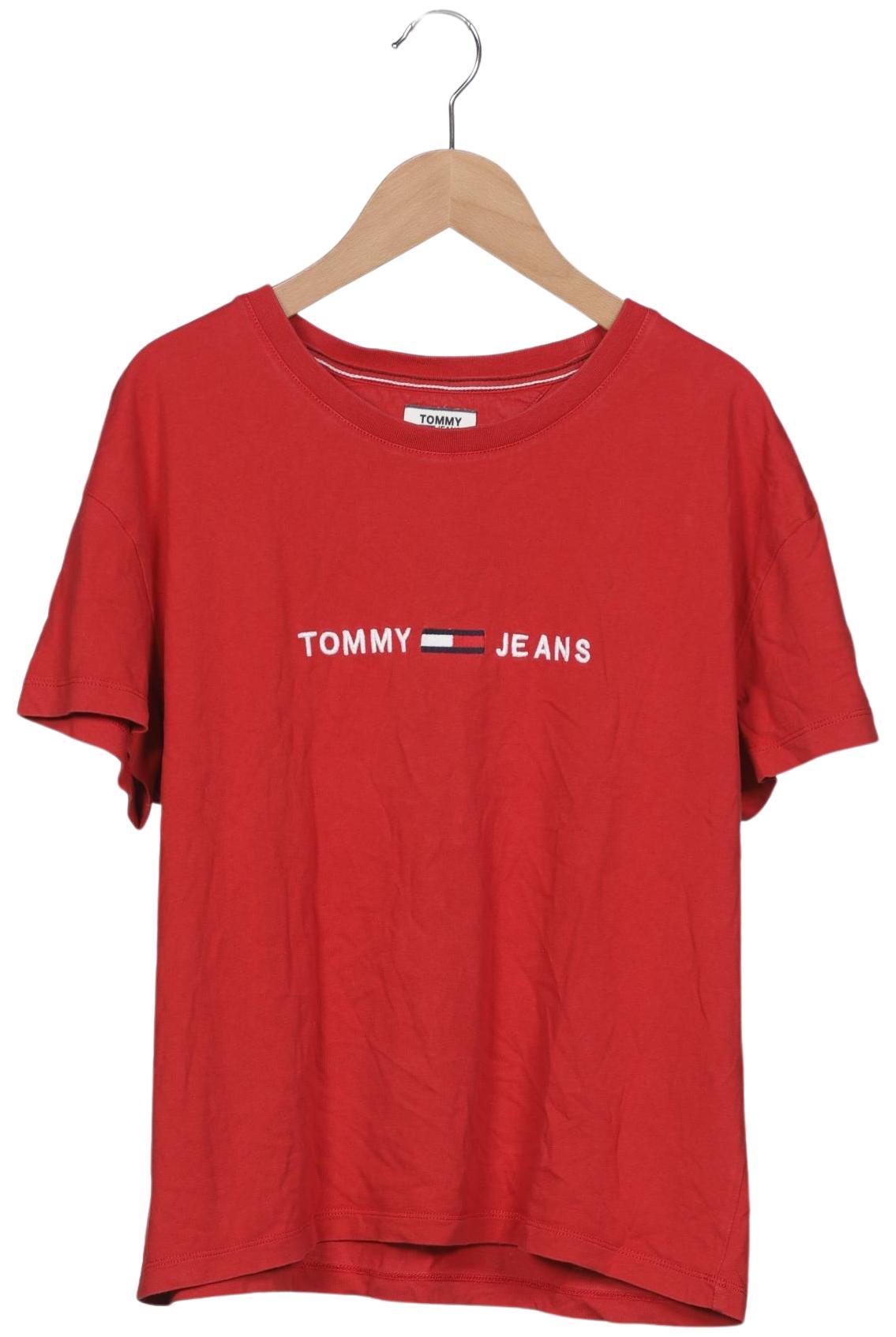 

Tommy Jeans Damen T-Shirt, rot, Gr. 38