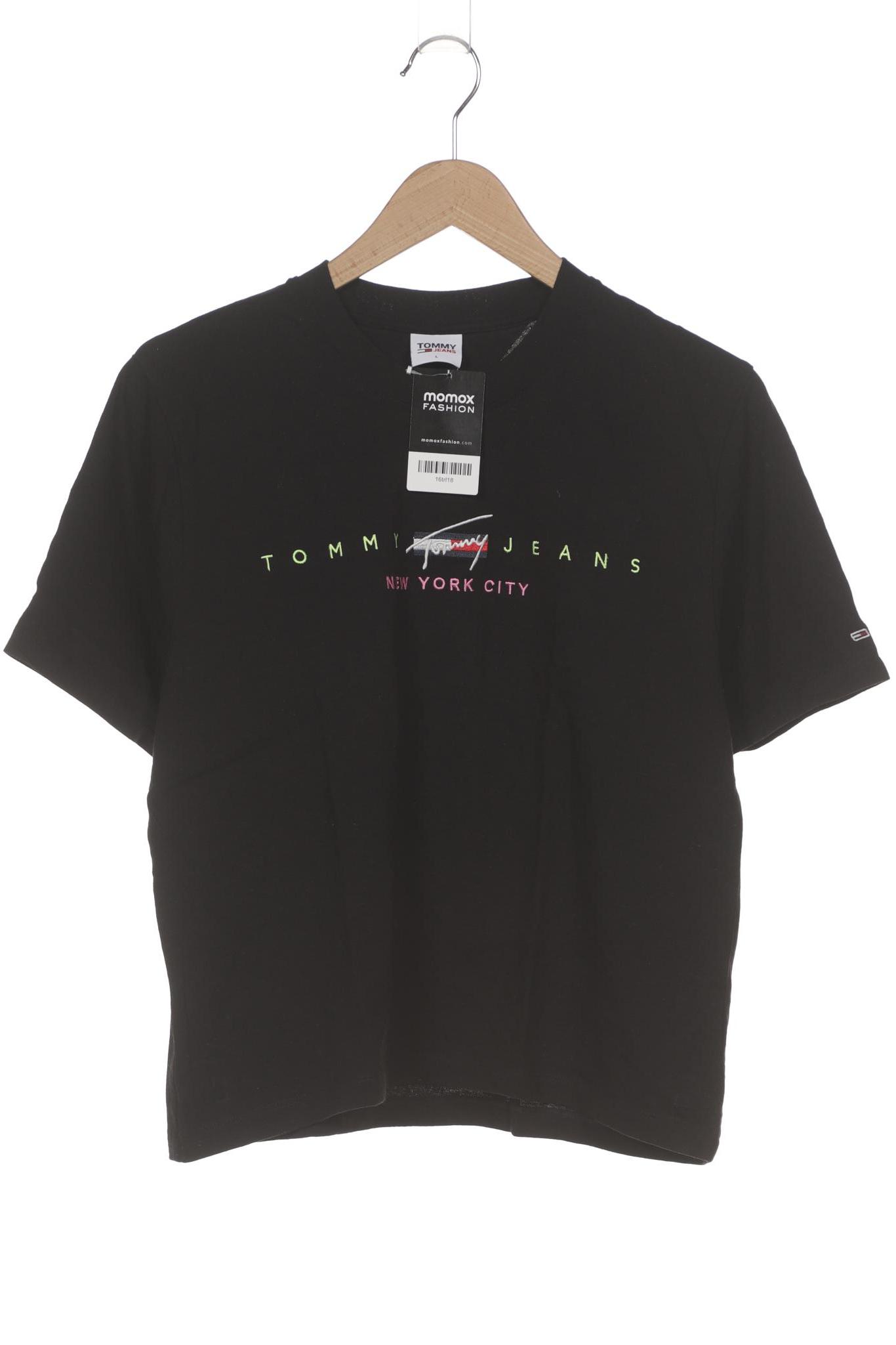 

Tommy Jeans Damen T-Shirt, schwarz, Gr. 42
