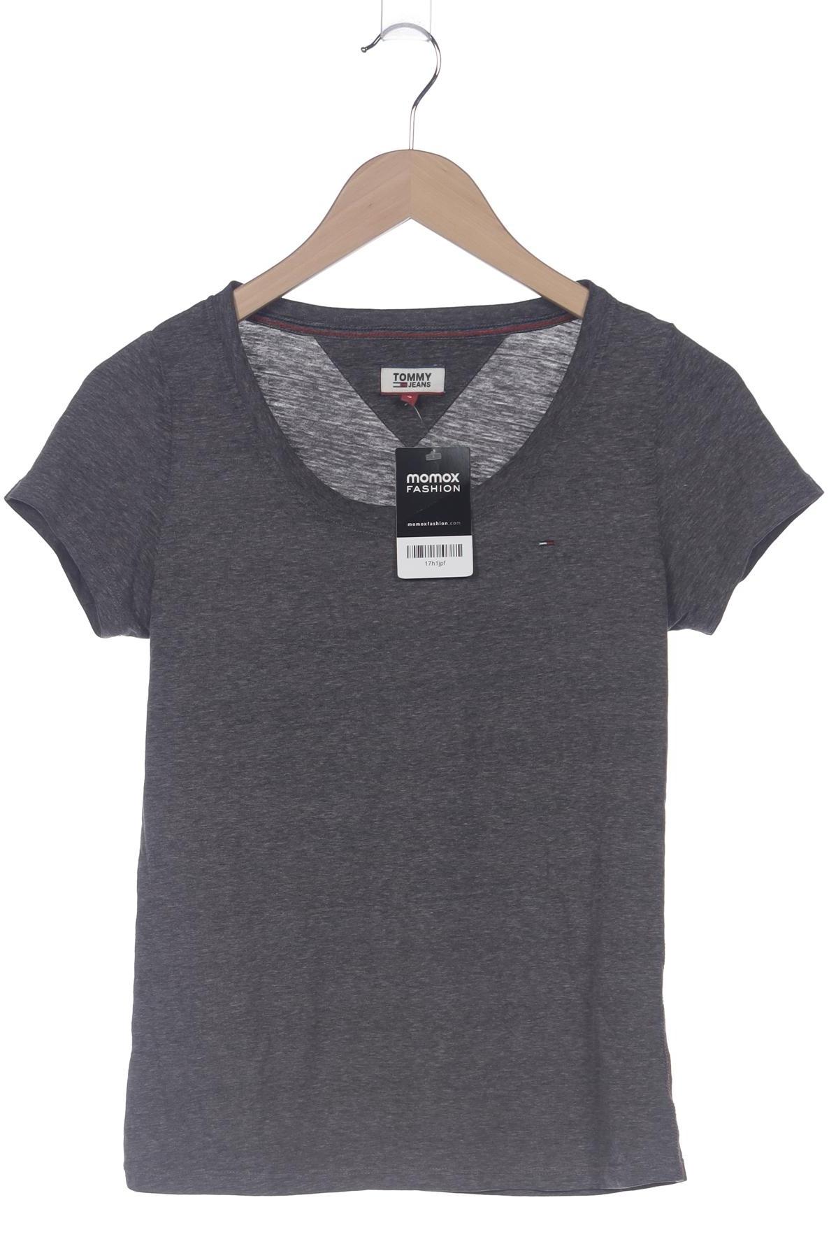 

Tommy Jeans Damen T-Shirt, grau, Gr. 36