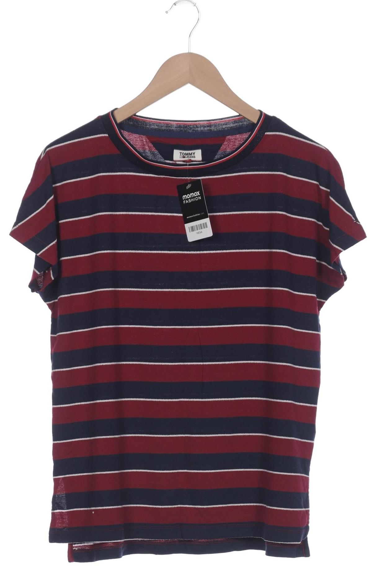 

Tommy Jeans Damen T-Shirt, bordeaux, Gr. 38