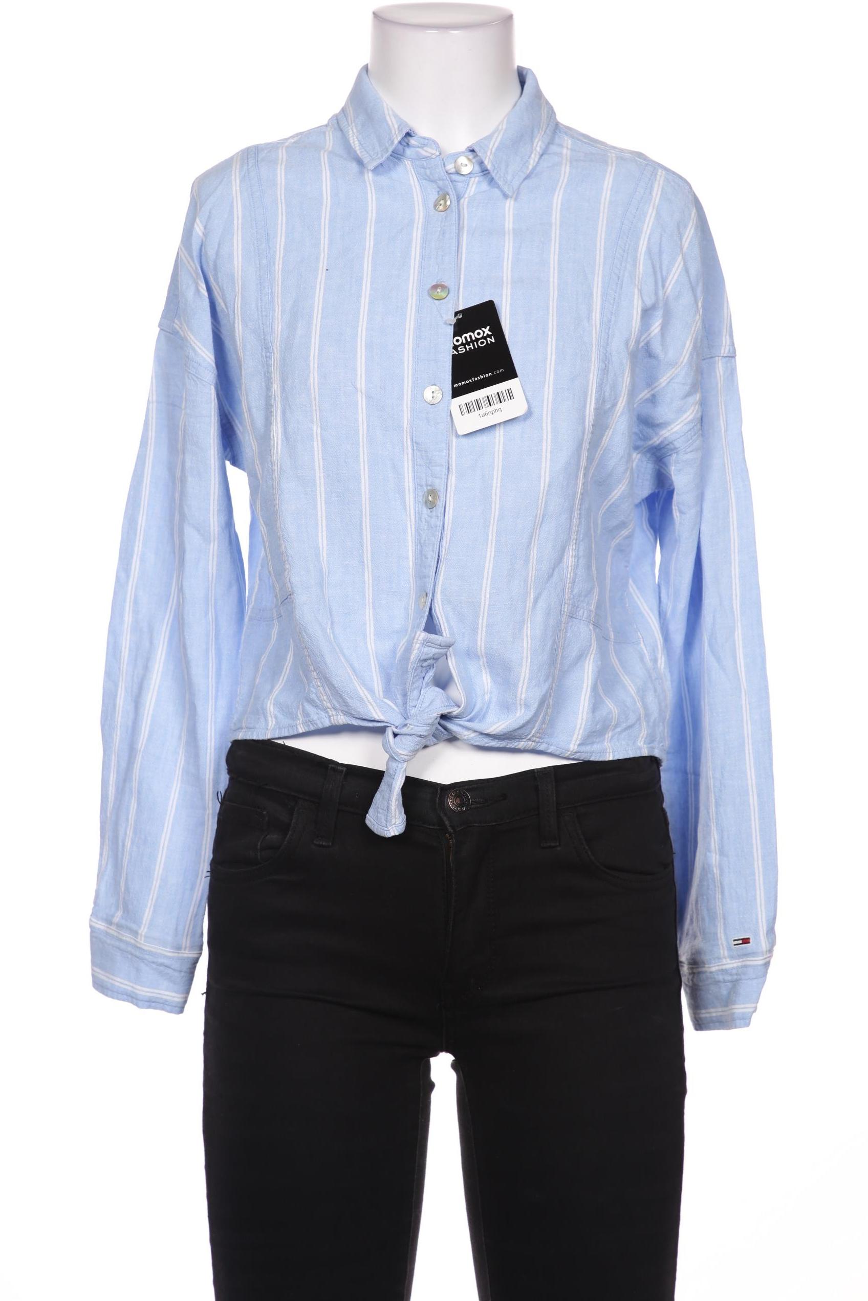 

Tommy Jeans Damen Bluse, hellblau, Gr. 36