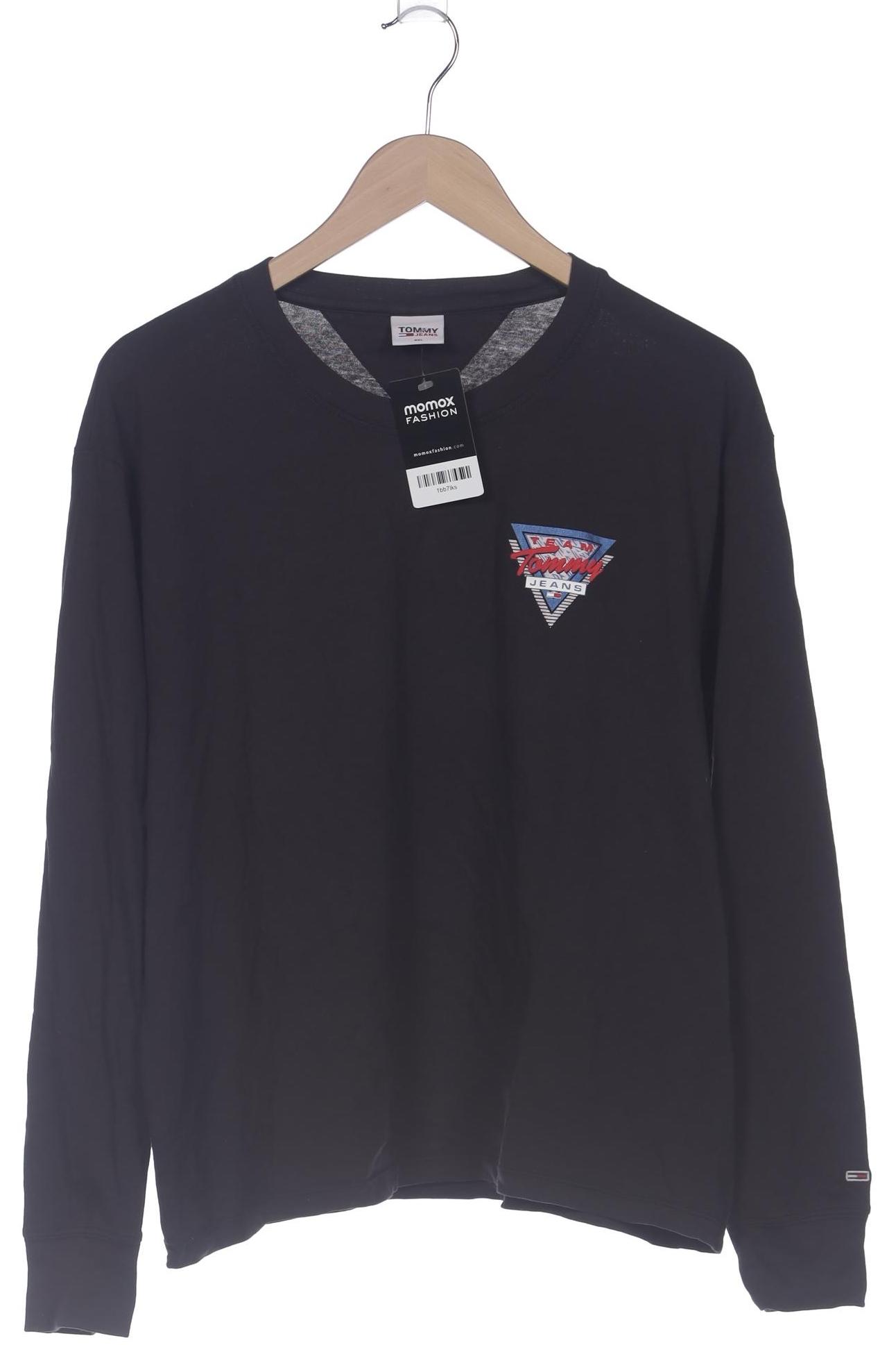 

Tommy Jeans Damen Langarmshirt, schwarz, Gr. 48