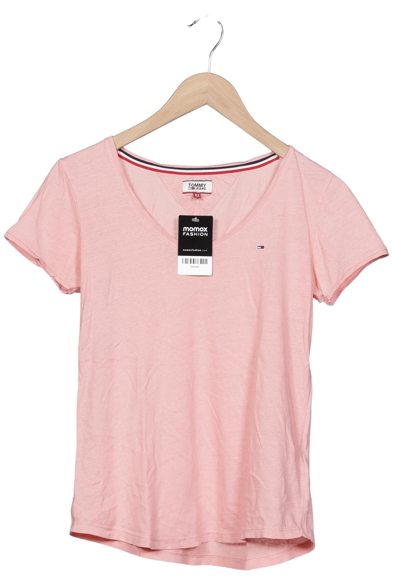 

Tommy Jeans Damen T-Shirt, pink, Gr. 34