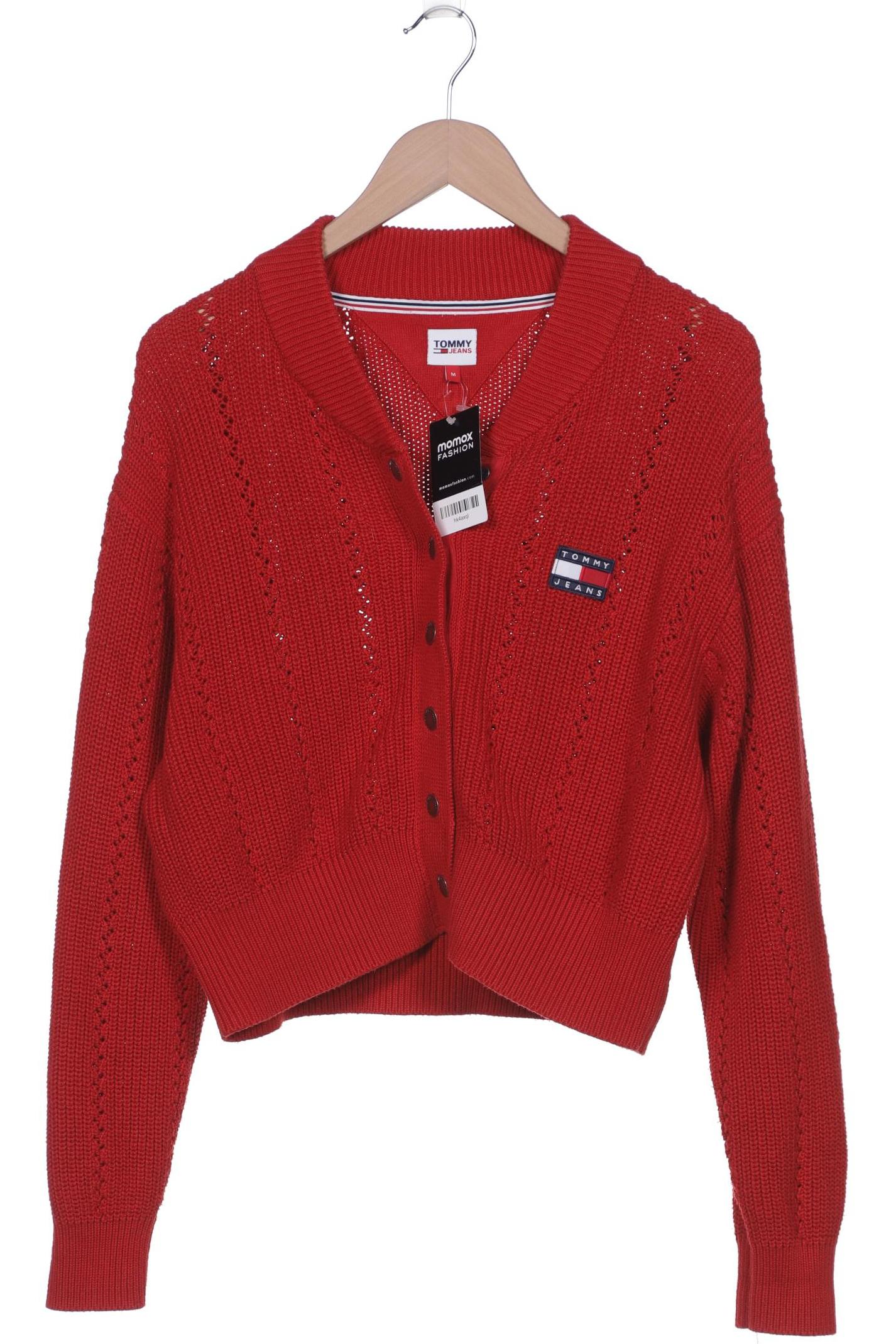 

Tommy Jeans Damen Strickjacke, rot, Gr. 38