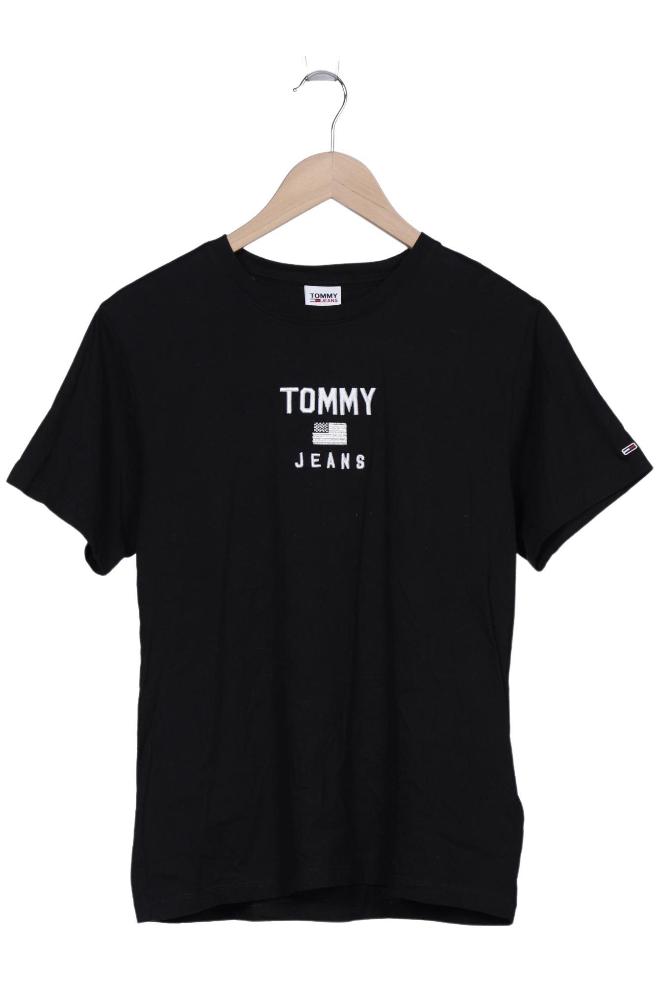 

Tommy Jeans Damen T-Shirt, schwarz, Gr. 38