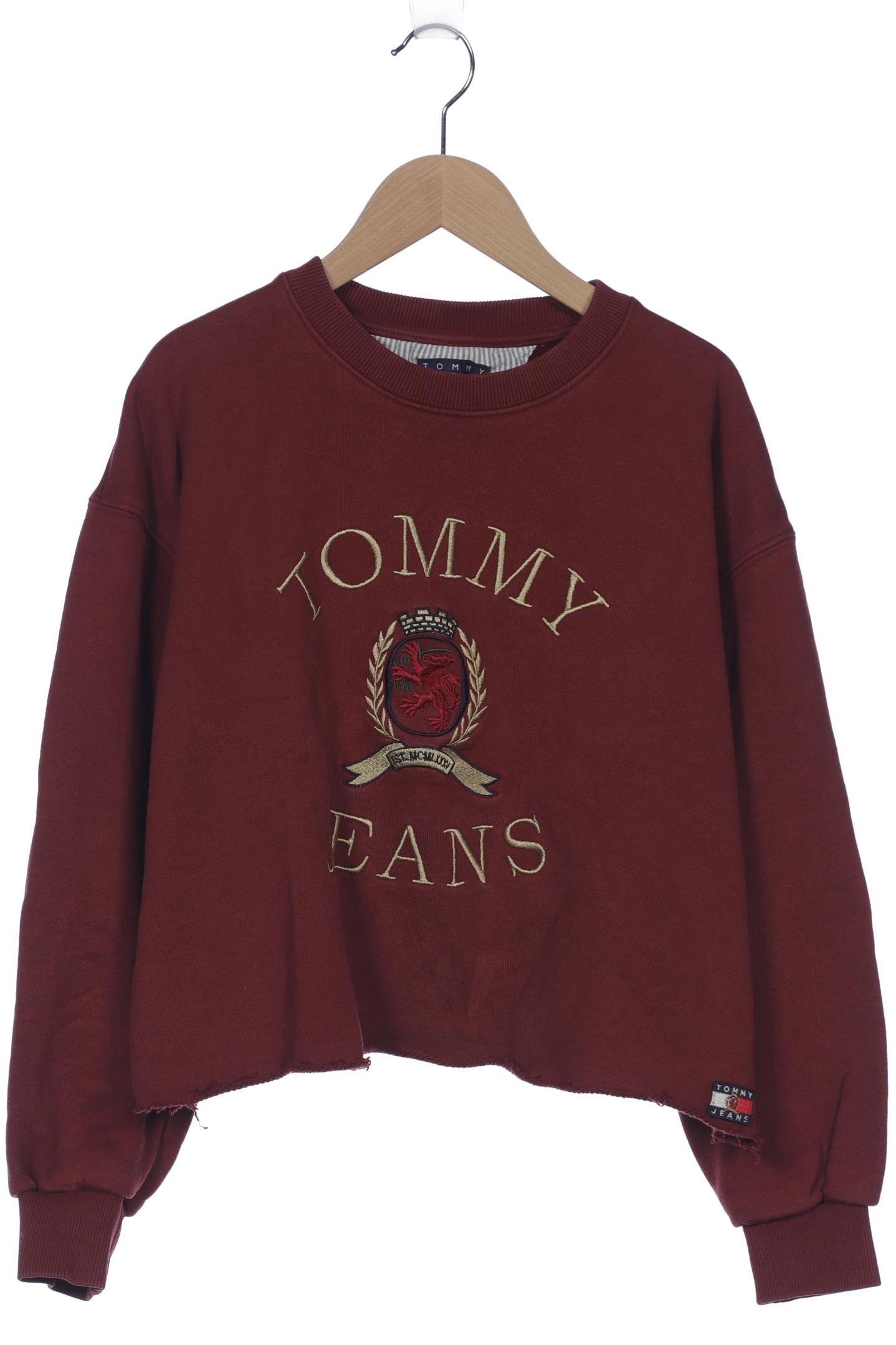 

Tommy Jeans Damen Sweatshirt, bordeaux