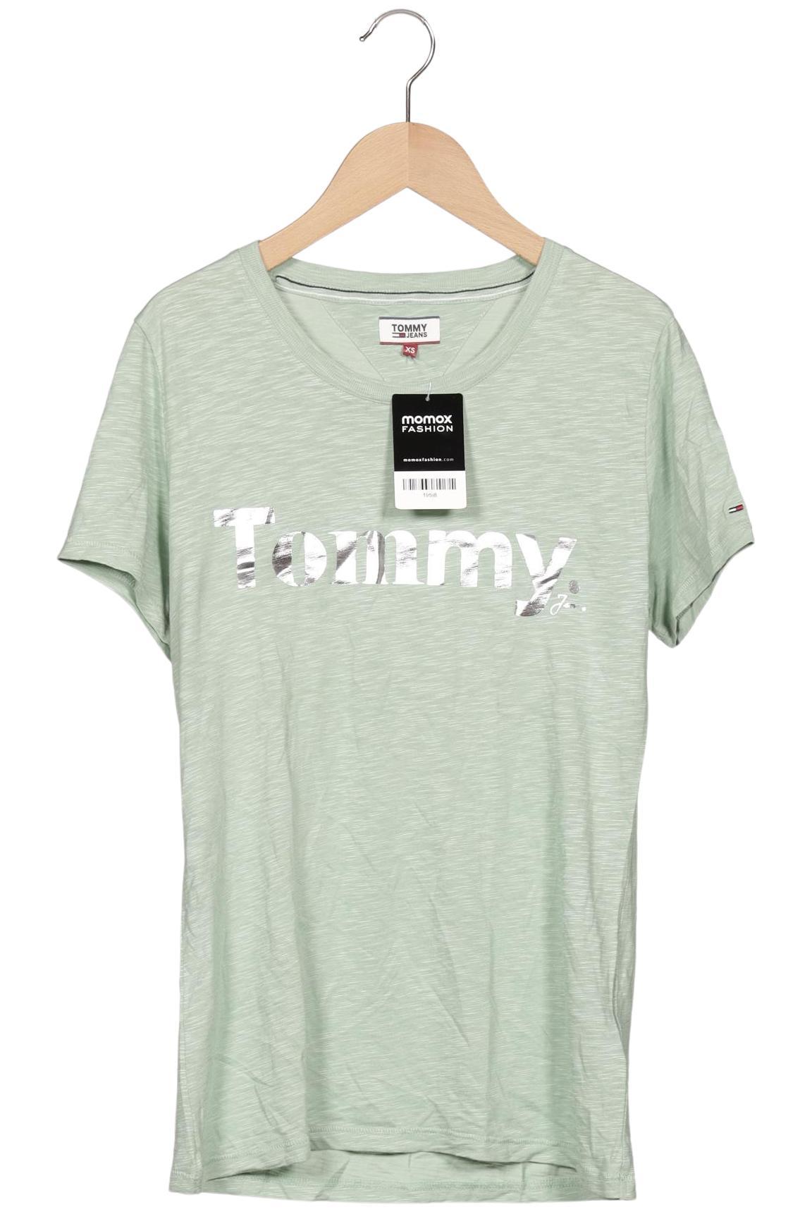 

Tommy Jeans Damen T-Shirt, mehrfarbig, Gr. 34