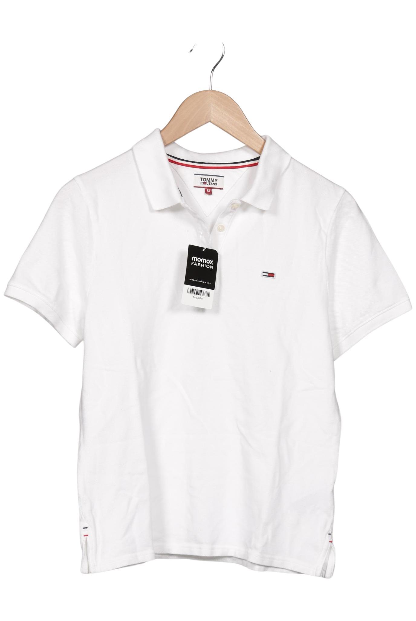 

Tommy Jeans Damen Poloshirt, weiß, Gr. 38