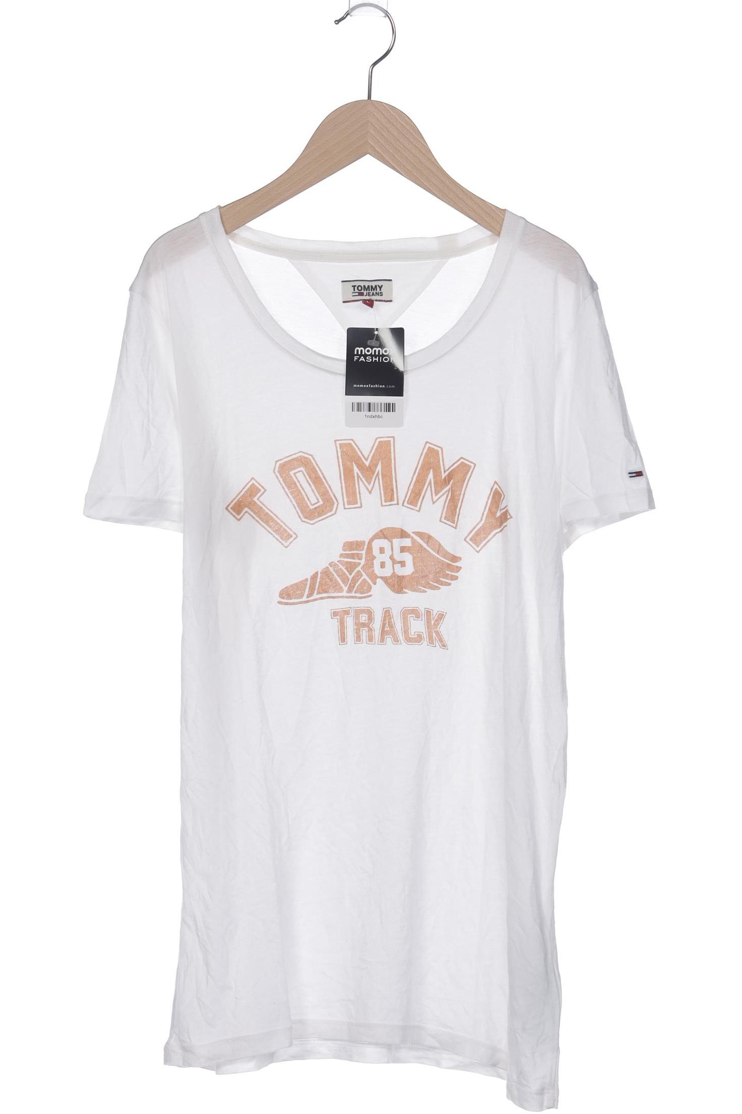 

Tommy Jeans Damen T-Shirt, weiß, Gr. 42