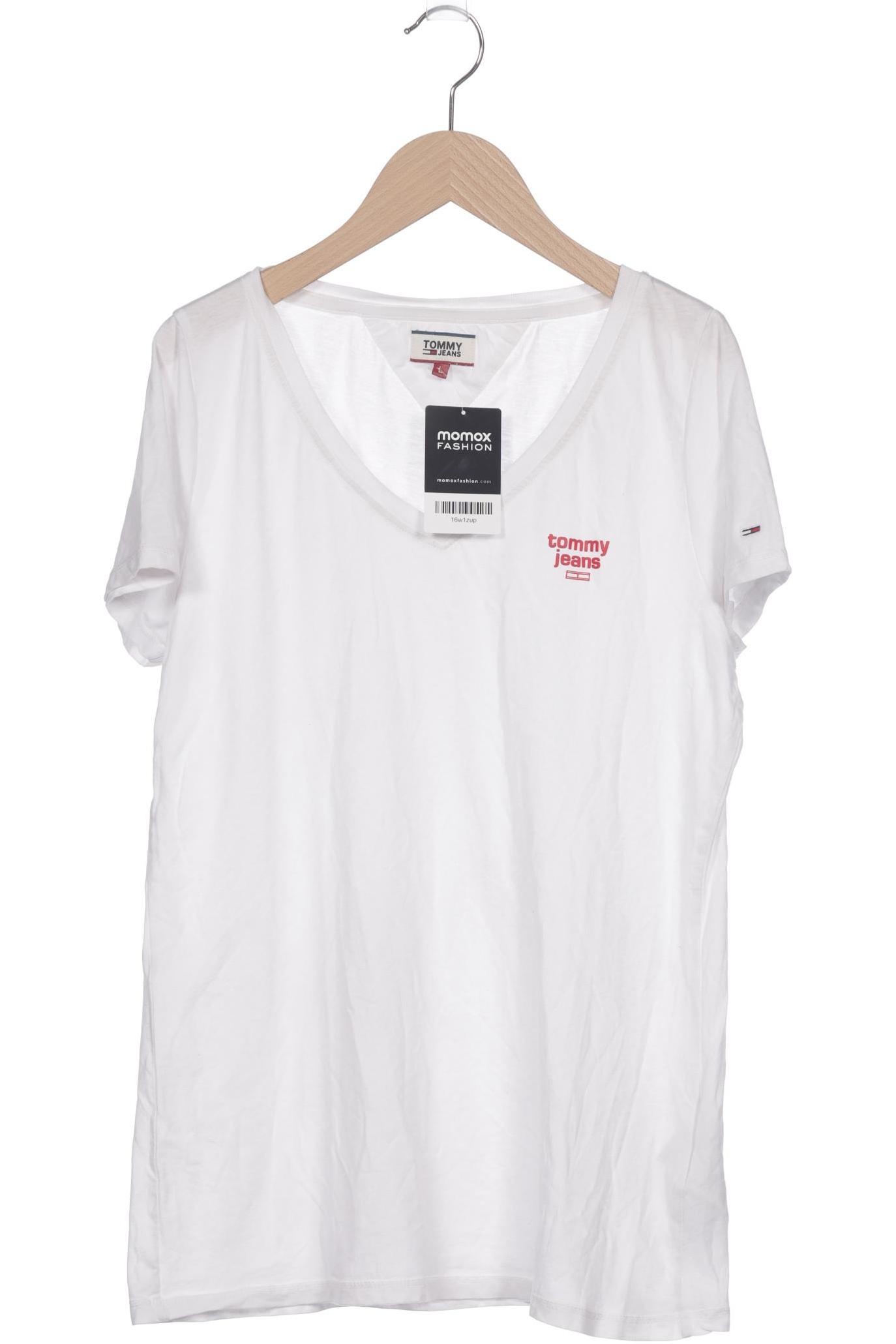 

Tommy Jeans Damen T-Shirt, weiß, Gr. 42
