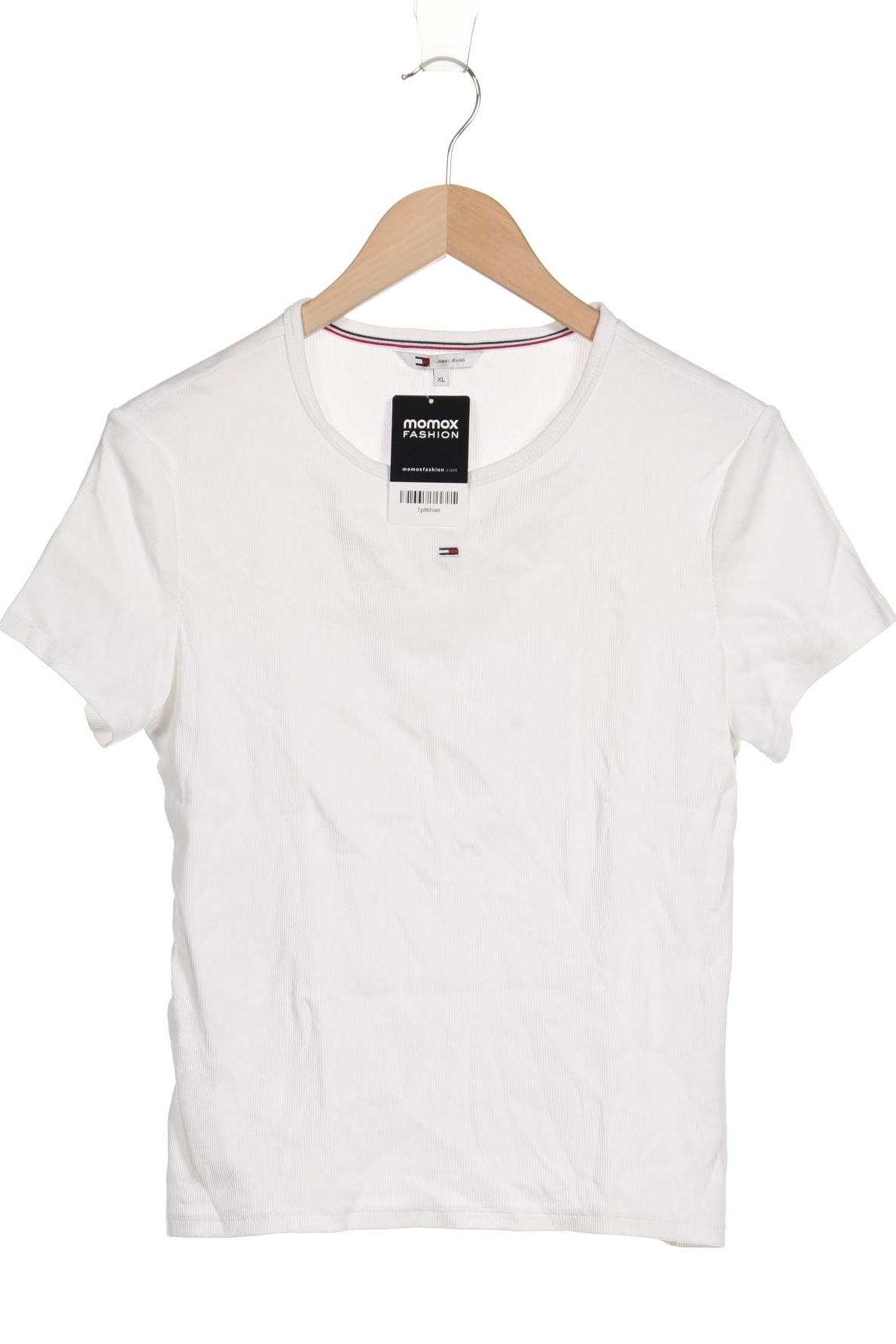 

Tommy Jeans Damen T-Shirt, weiß, Gr. 44