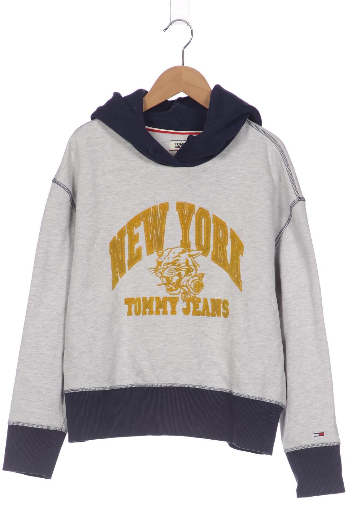 

Tommy Jeans Damen Kapuzenpullover, grau, Gr. 36